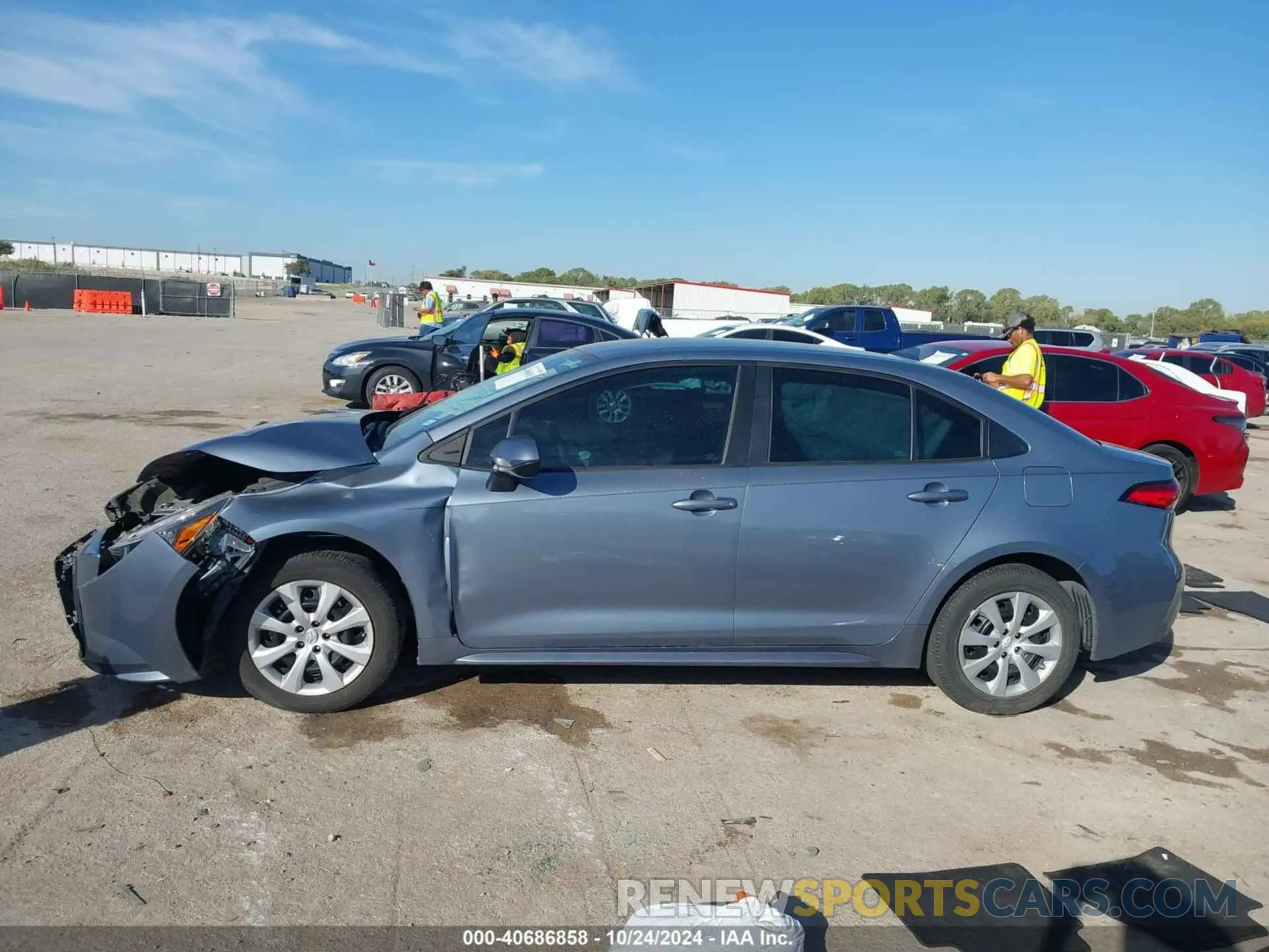 13 Фотография поврежденного автомобиля 5YFEPMAE1NP321951 TOYOTA COROLLA 2022