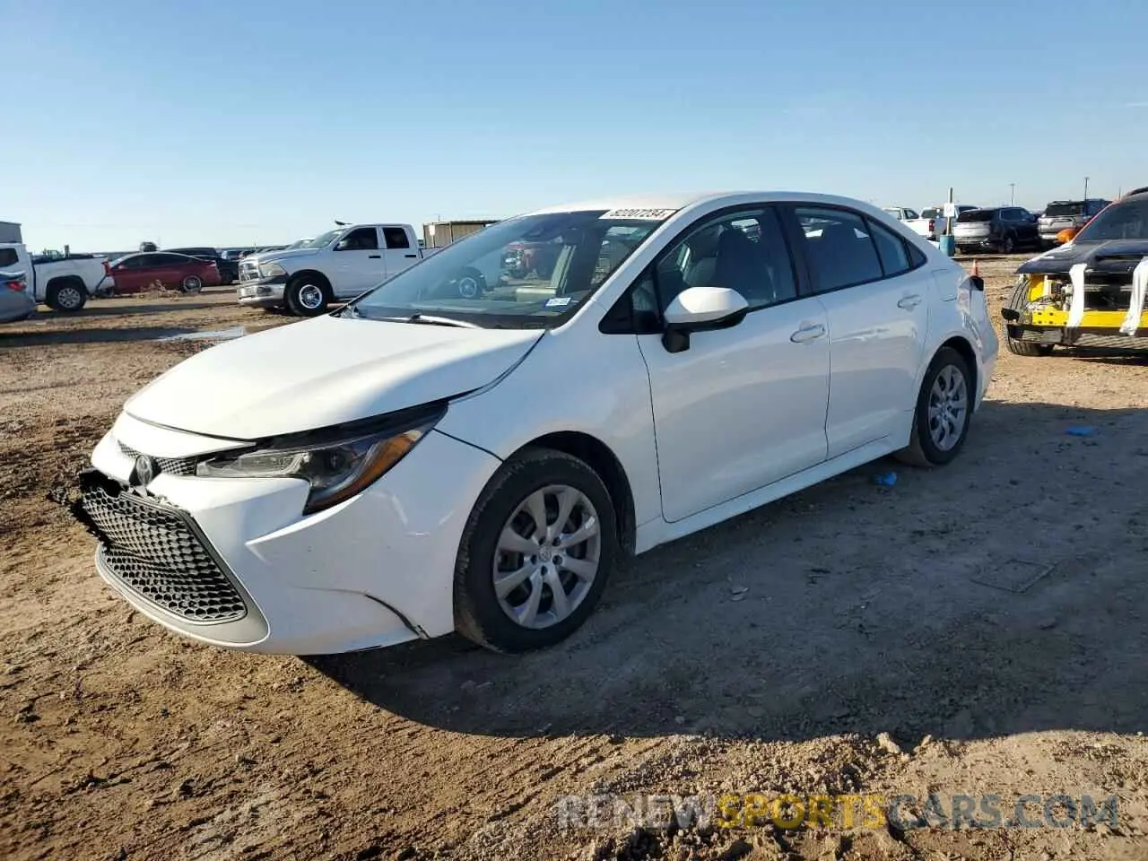 1 Photograph of a damaged car 5YFEPMAE1NP324896 TOYOTA COROLLA 2022