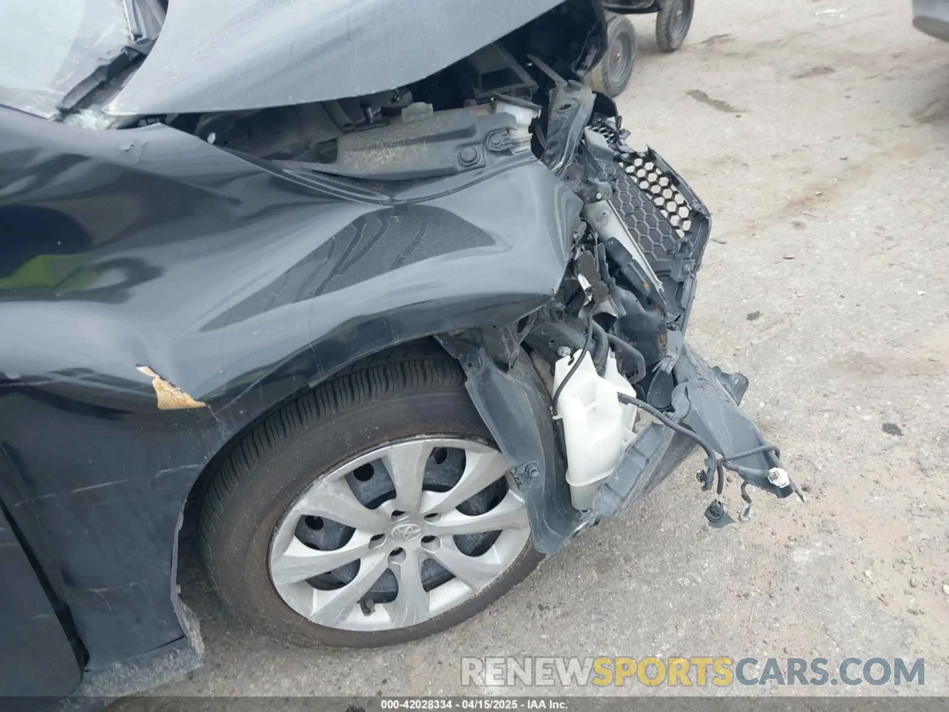 6 Фотография поврежденного автомобиля 5YFEPMAE1NP331332 TOYOTA COROLLA 2022