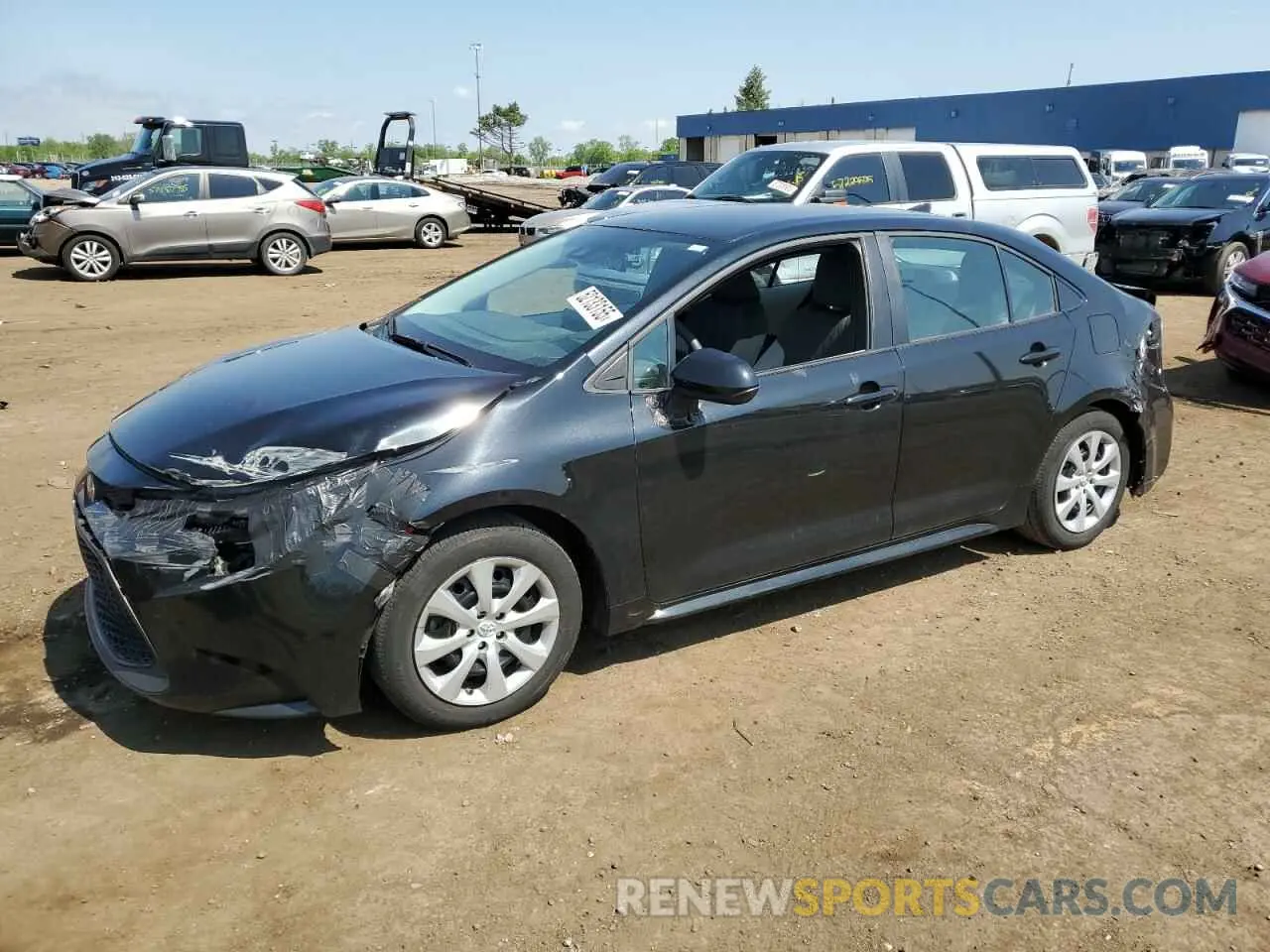 1 Фотография поврежденного автомобиля 5YFEPMAE1NP332657 TOYOTA COROLLA 2022