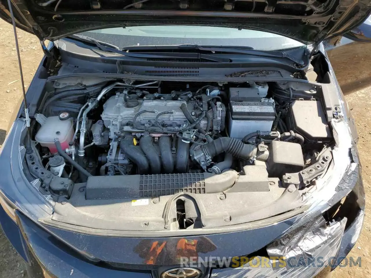 11 Фотография поврежденного автомобиля 5YFEPMAE1NP332657 TOYOTA COROLLA 2022