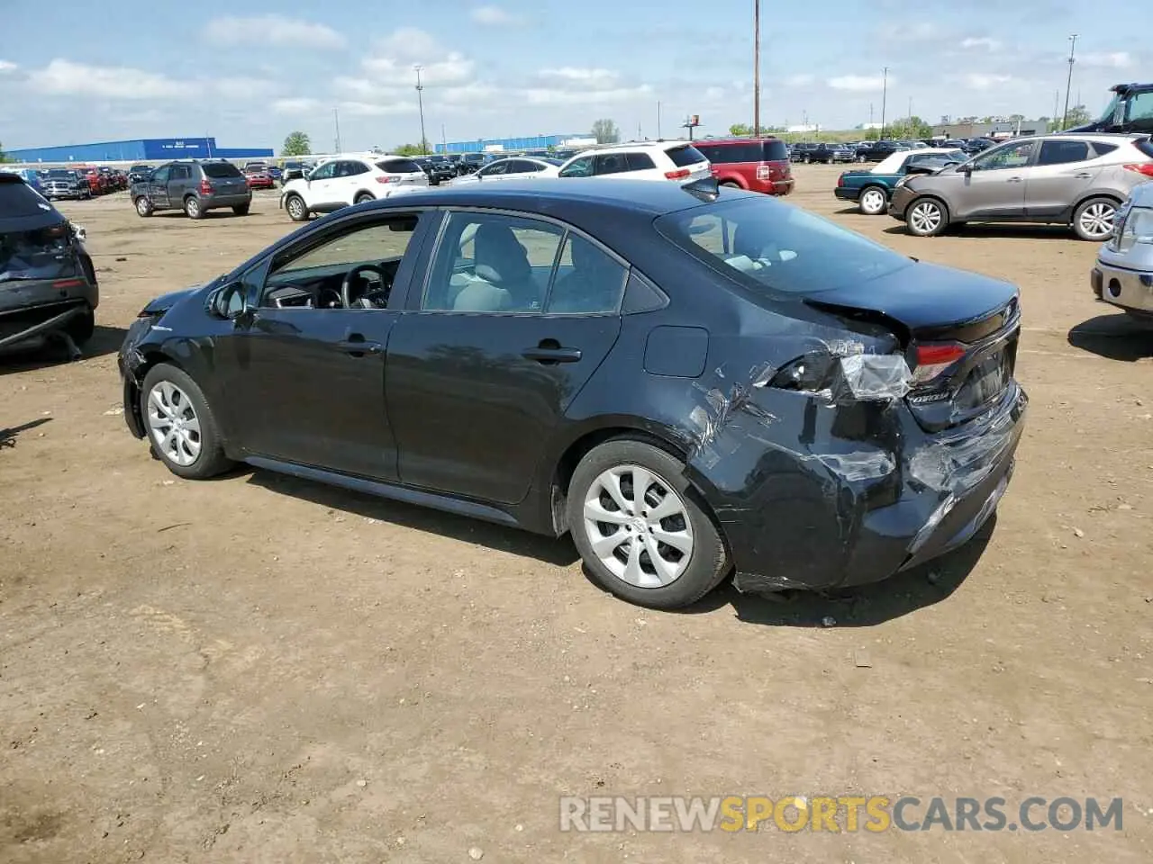 2 Фотография поврежденного автомобиля 5YFEPMAE1NP332657 TOYOTA COROLLA 2022