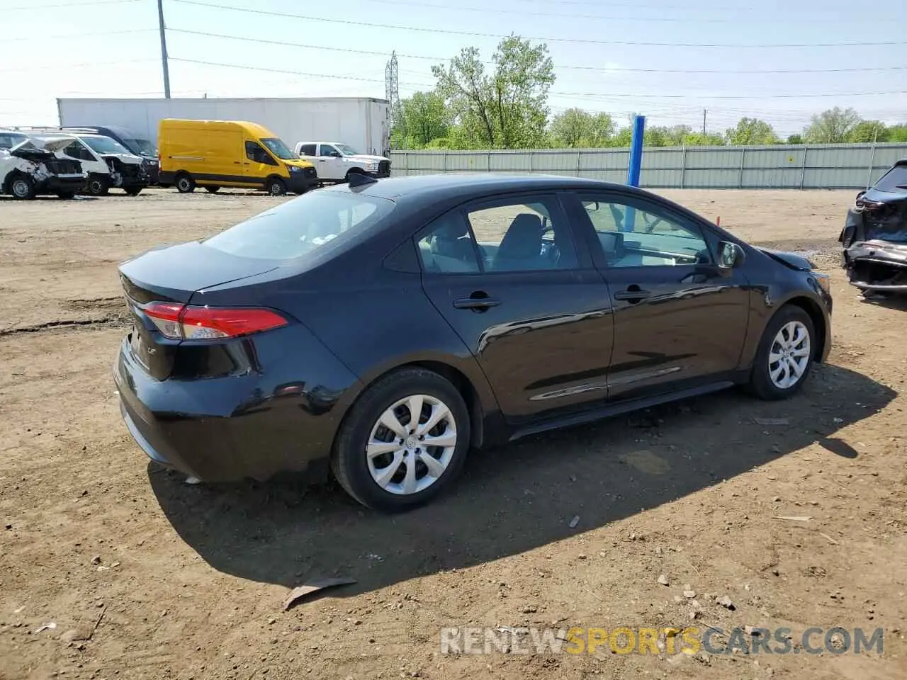 3 Фотография поврежденного автомобиля 5YFEPMAE1NP332657 TOYOTA COROLLA 2022