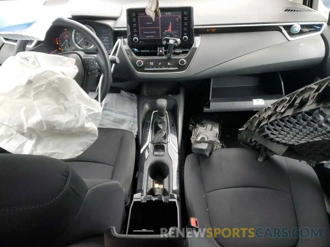 8 Фотография поврежденного автомобиля 5YFEPMAE1NP357901 TOYOTA COROLLA 2022