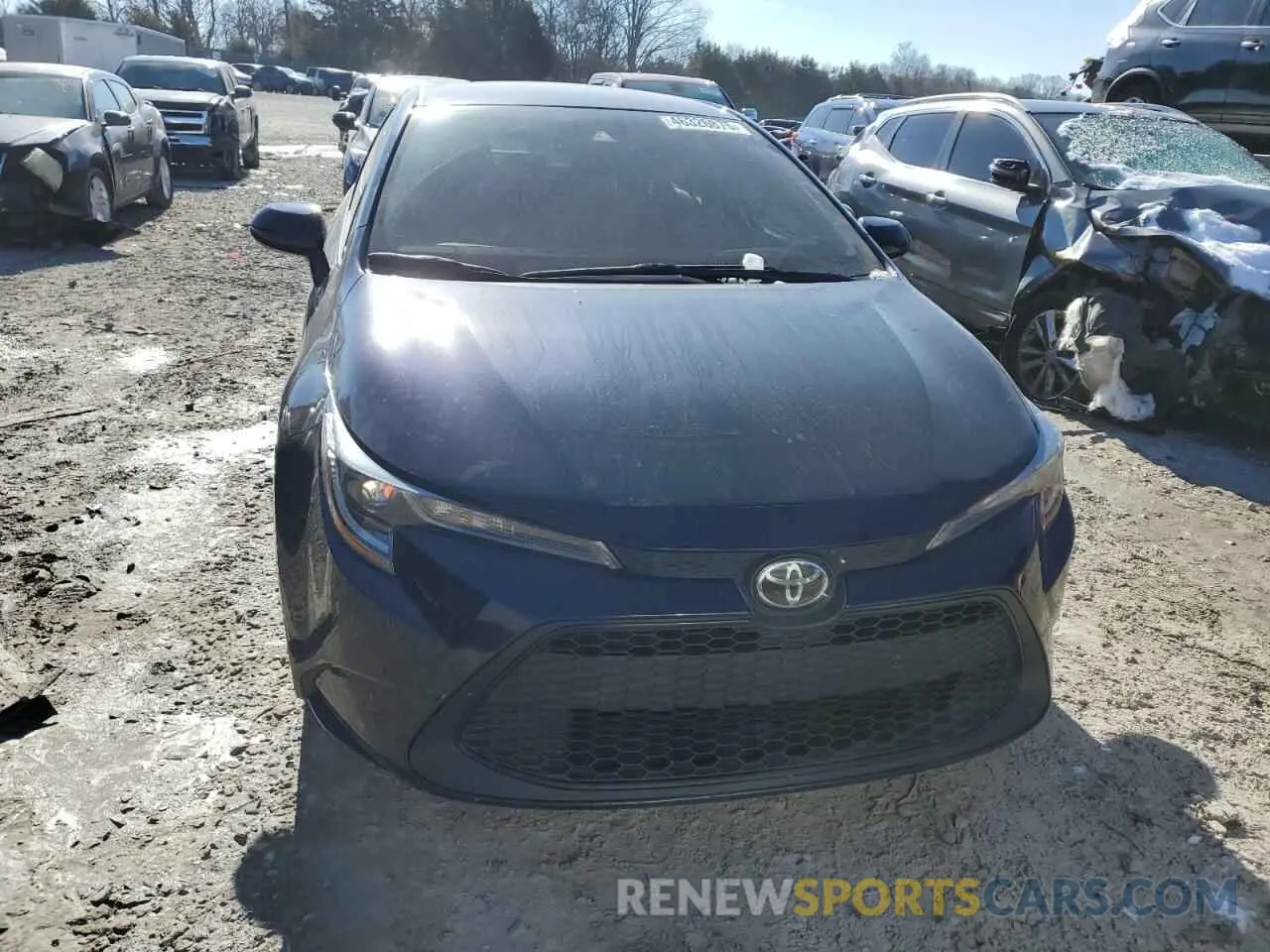 5 Фотография поврежденного автомобиля 5YFEPMAE1NP358496 TOYOTA COROLLA 2022