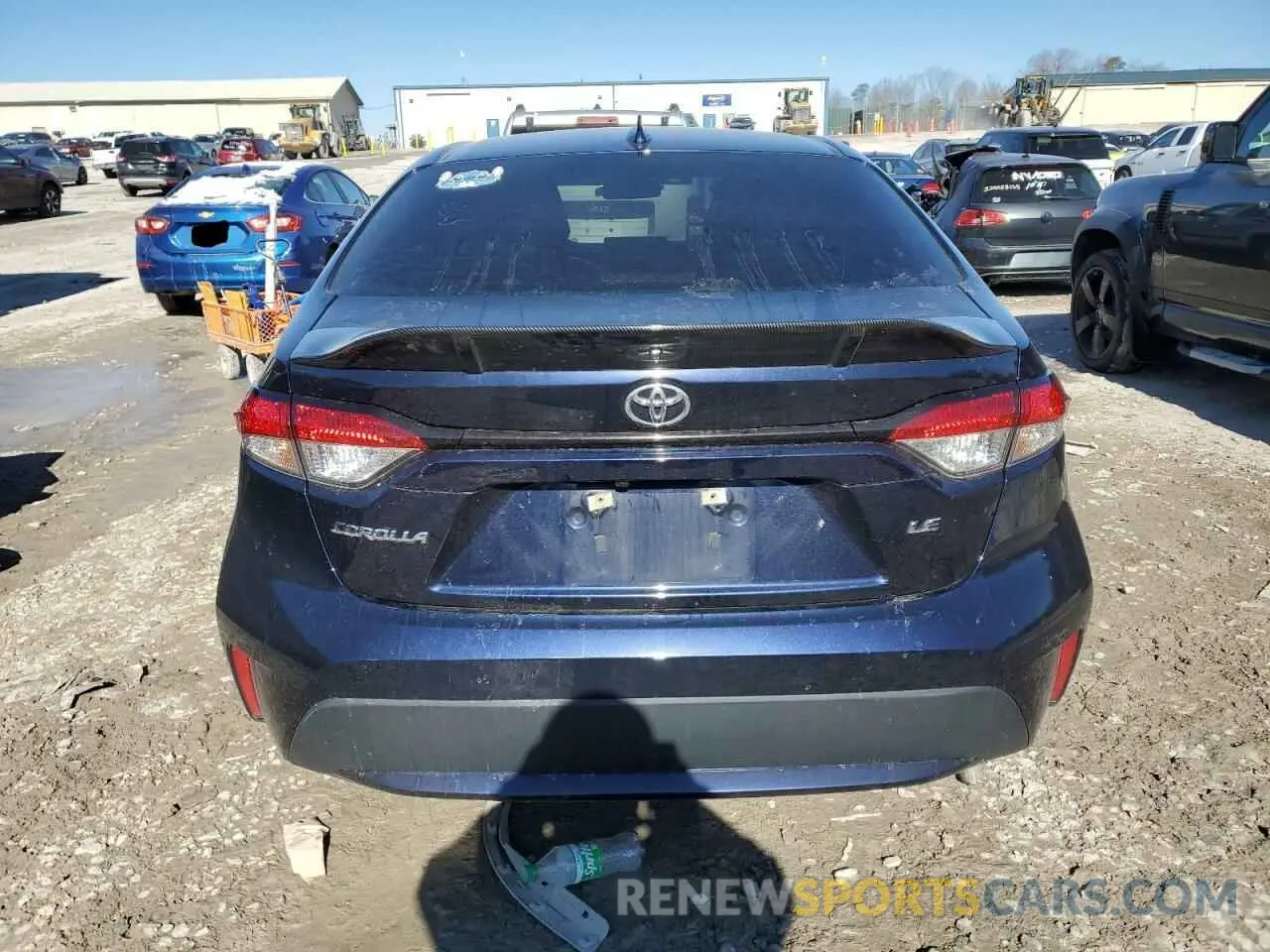 6 Фотография поврежденного автомобиля 5YFEPMAE1NP358496 TOYOTA COROLLA 2022