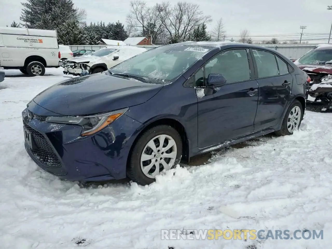 1 Photograph of a damaged car 5YFEPMAE1NP371507 TOYOTA COROLLA 2022