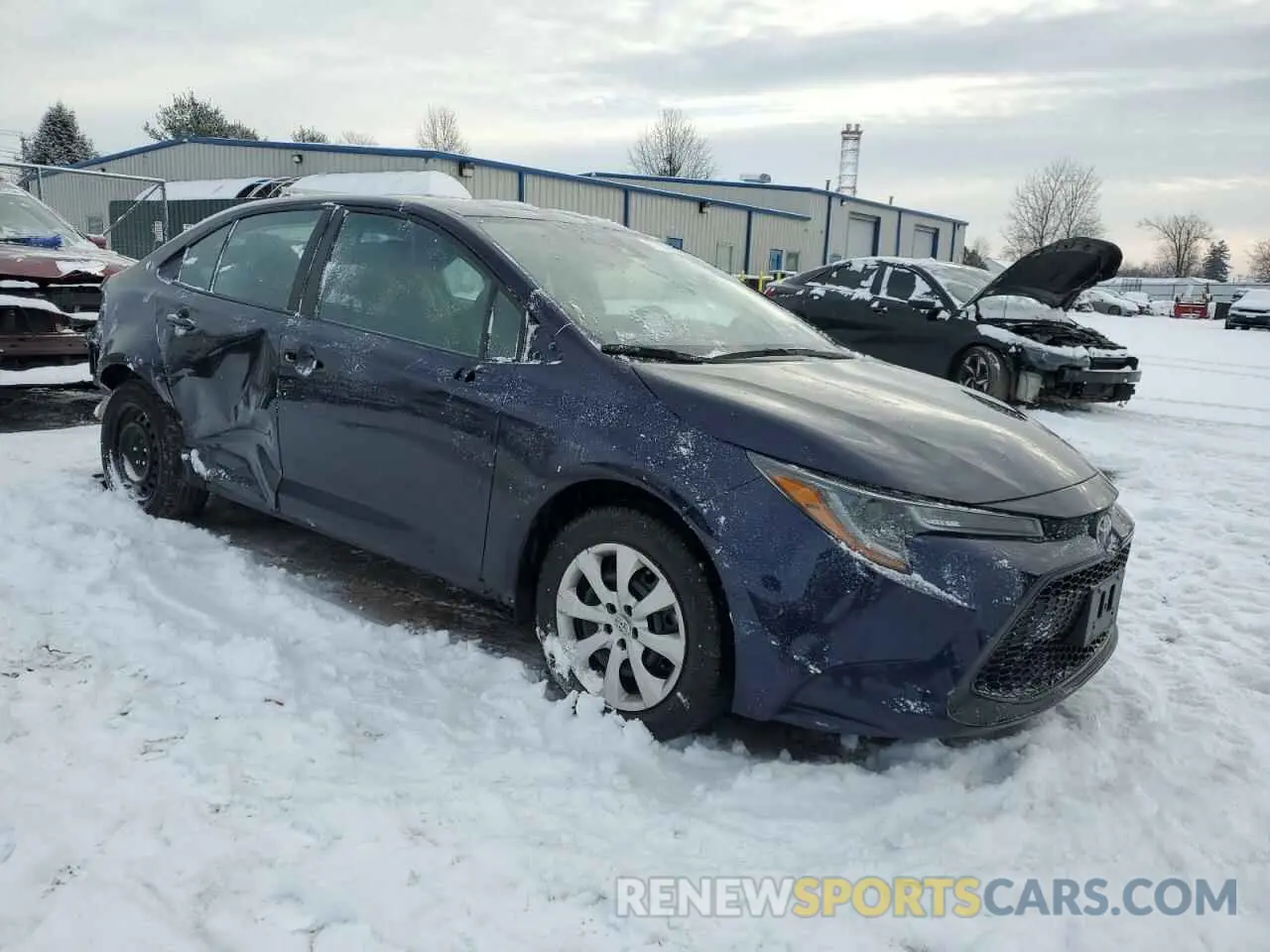 4 Photograph of a damaged car 5YFEPMAE1NP371507 TOYOTA COROLLA 2022