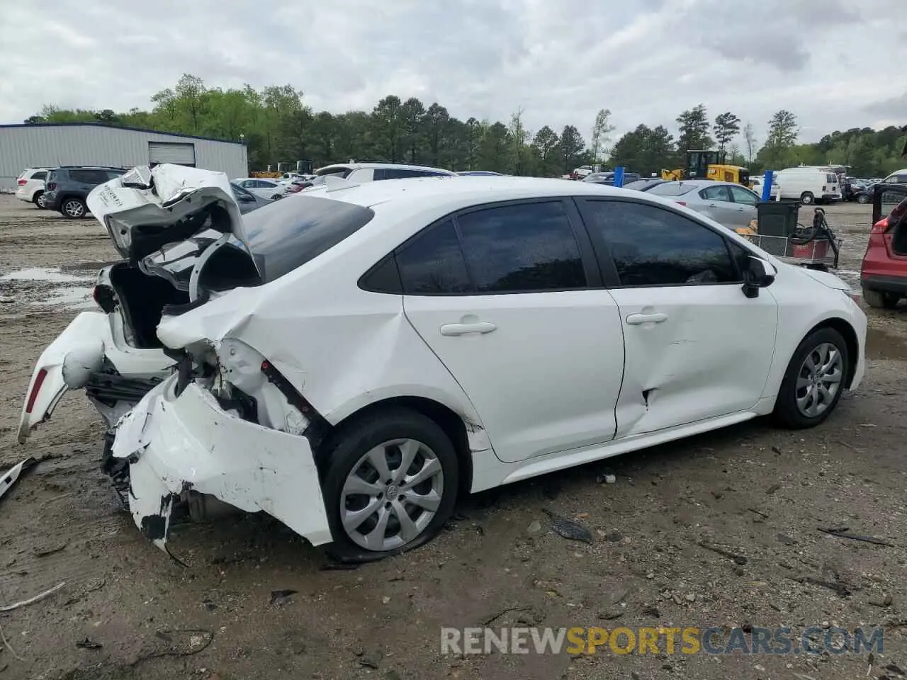 3 Photograph of a damaged car 5YFEPMAE1NP374813 TOYOTA COROLLA 2022