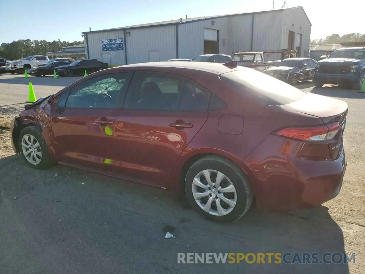 2 Photograph of a damaged car 5YFEPMAE1NP385021 TOYOTA COROLLA 2022