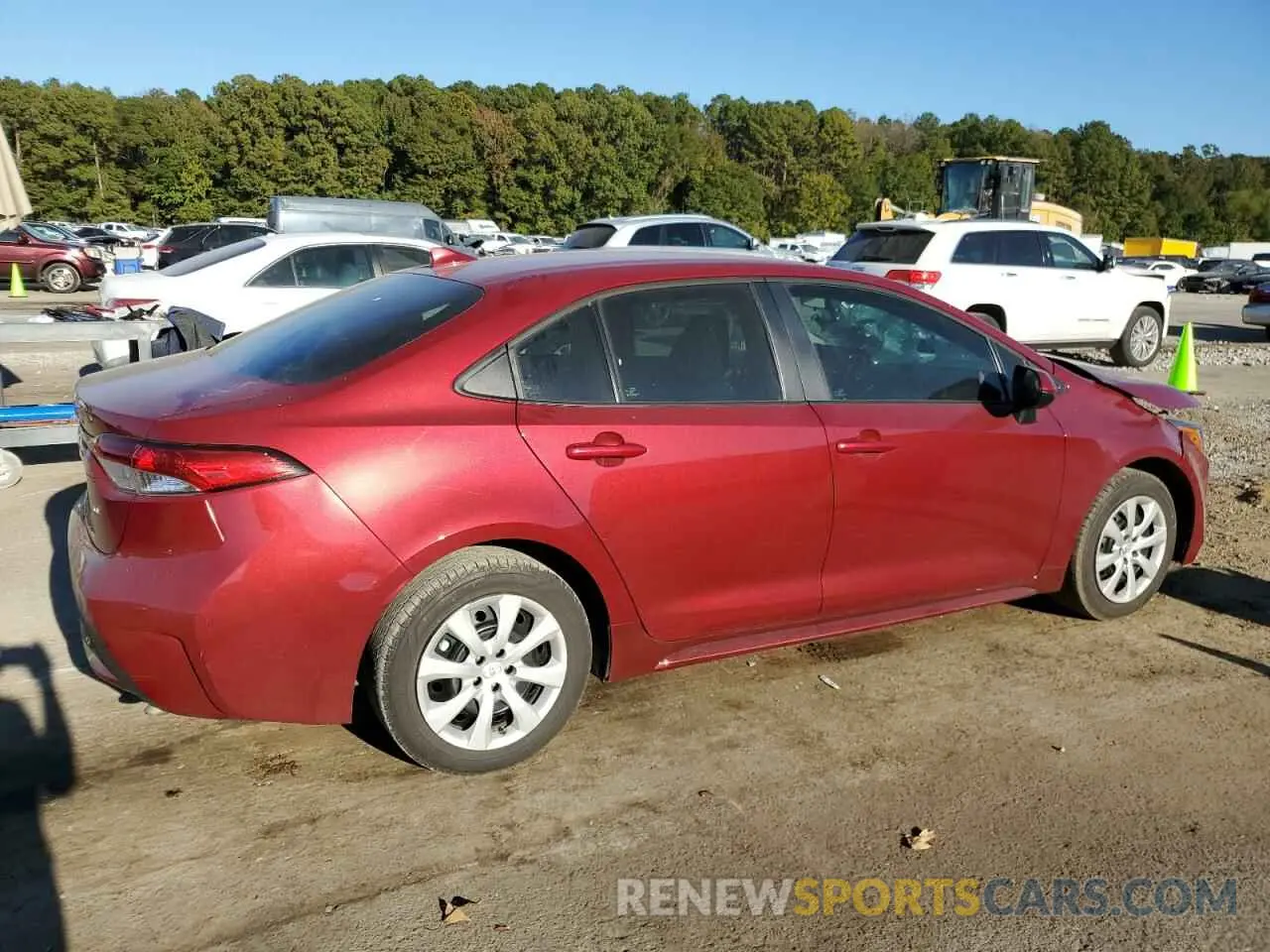 3 Photograph of a damaged car 5YFEPMAE1NP385021 TOYOTA COROLLA 2022