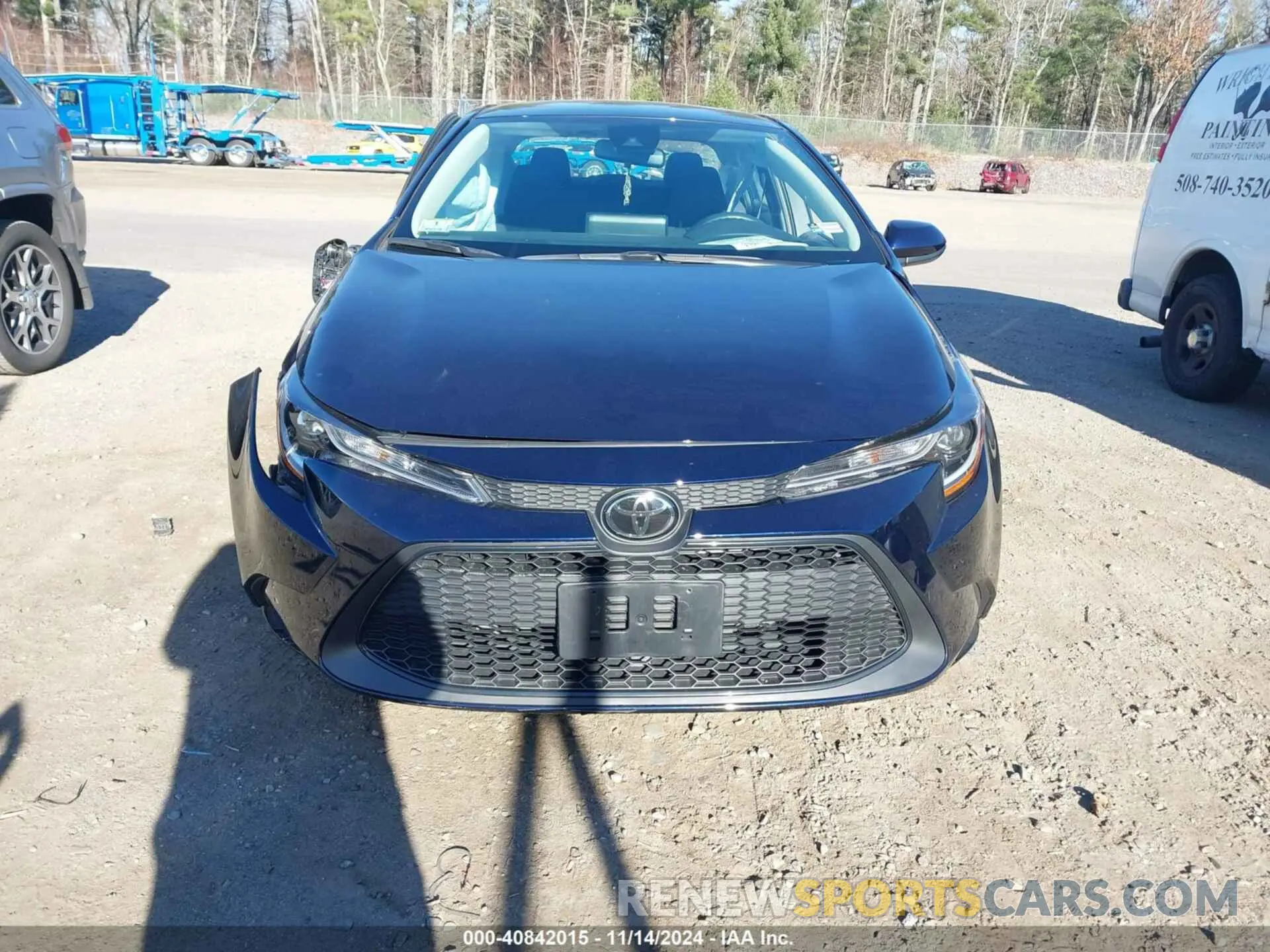 12 Photograph of a damaged car 5YFEPMAE1NP388503 TOYOTA COROLLA 2022