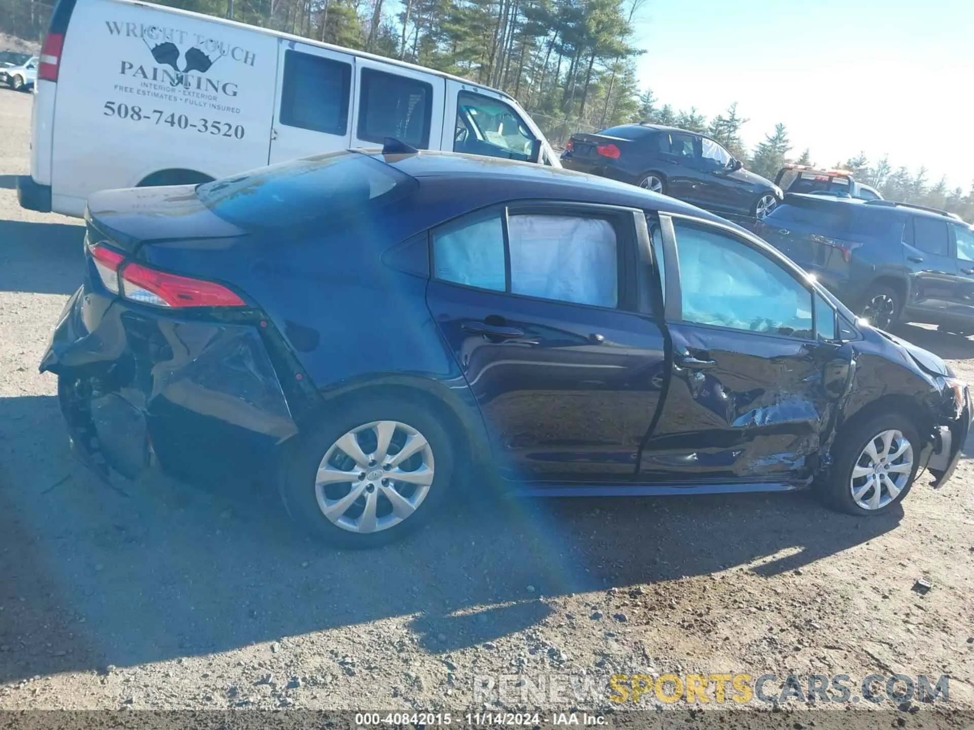 13 Photograph of a damaged car 5YFEPMAE1NP388503 TOYOTA COROLLA 2022