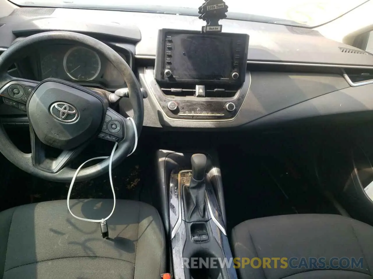 9 Photograph of a damaged car 5YFEPMAE2NP281881 TOYOTA COROLLA 2022