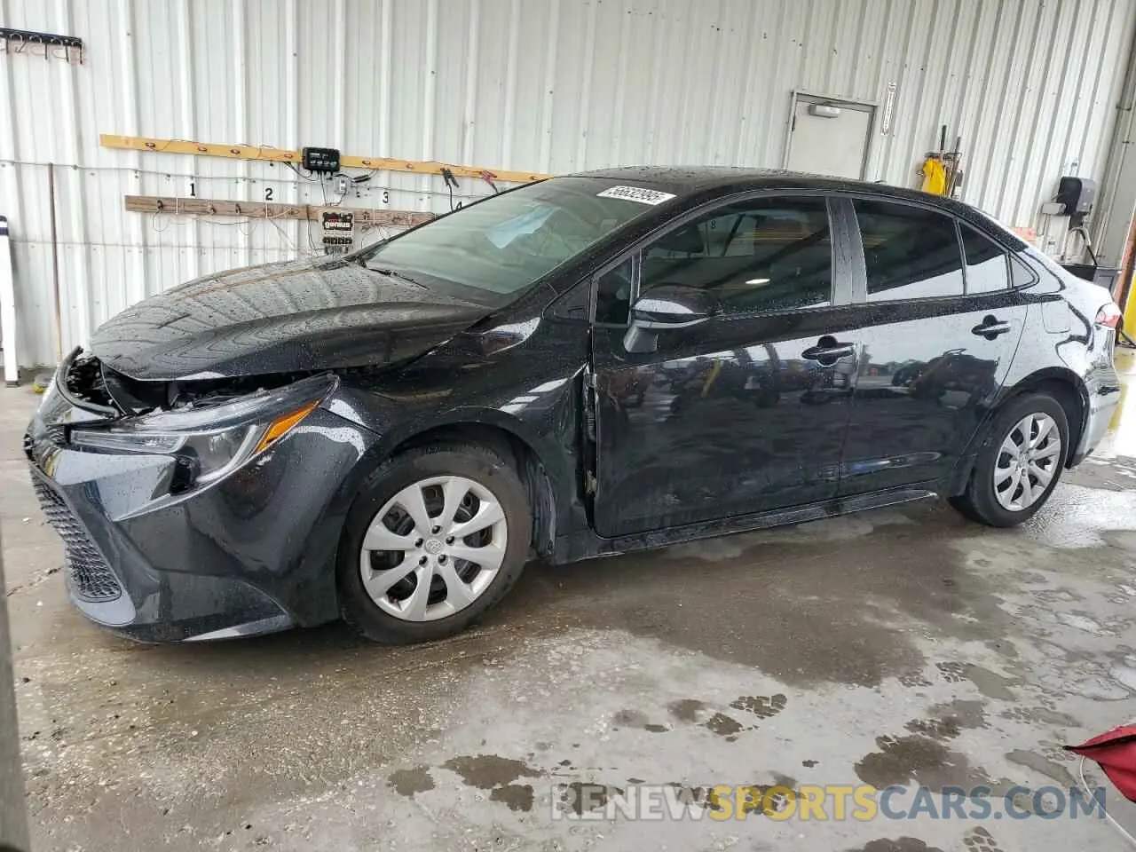 1 Photograph of a damaged car 5YFEPMAE2NP283825 TOYOTA COROLLA 2022