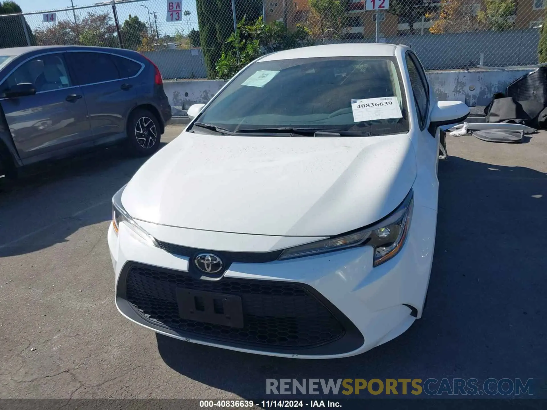 13 Фотография поврежденного автомобиля 5YFEPMAE2NP285946 TOYOTA COROLLA 2022