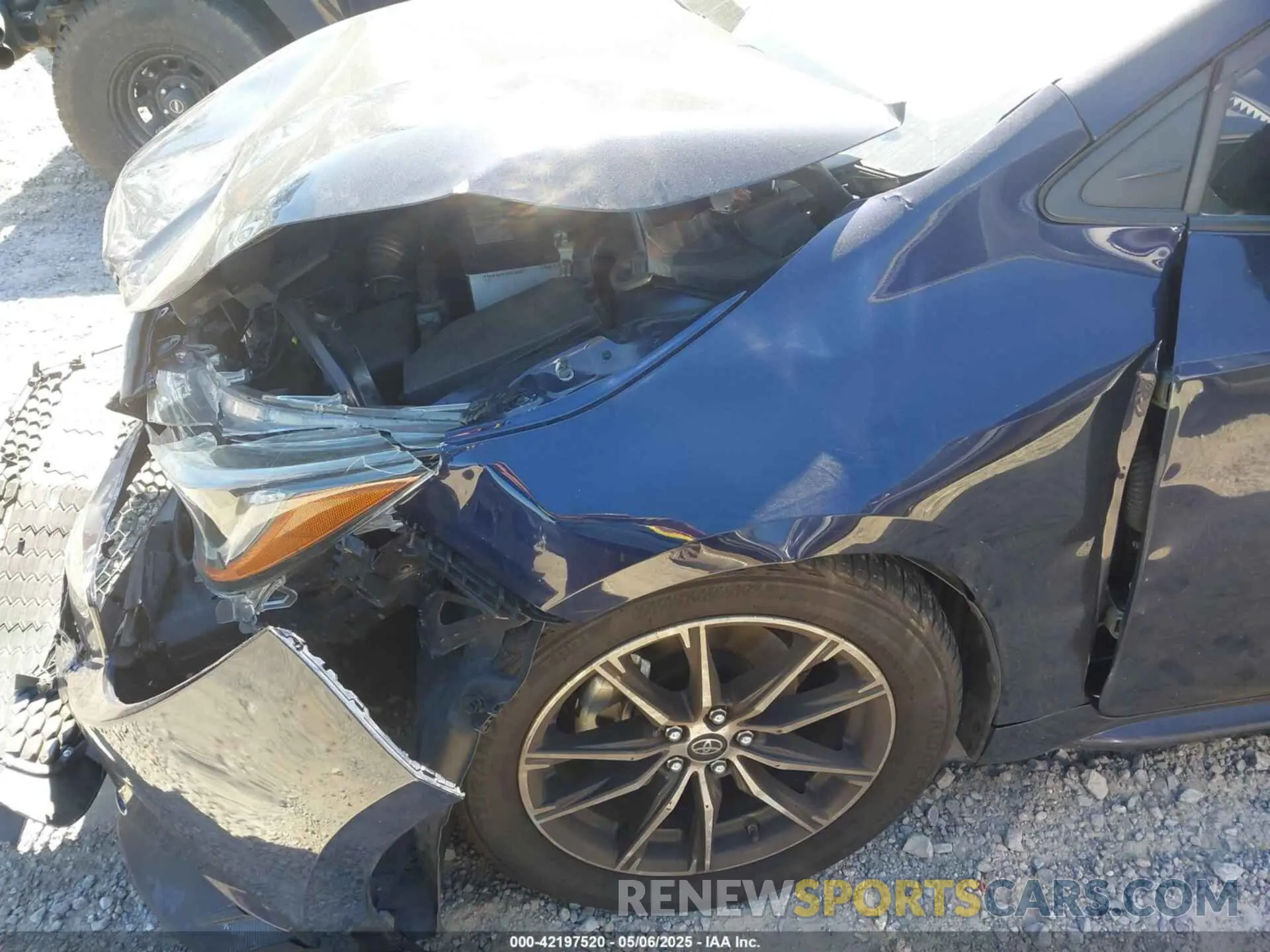 6 Photograph of a damaged car 5YFEPMAE2NP287552 TOYOTA COROLLA 2022