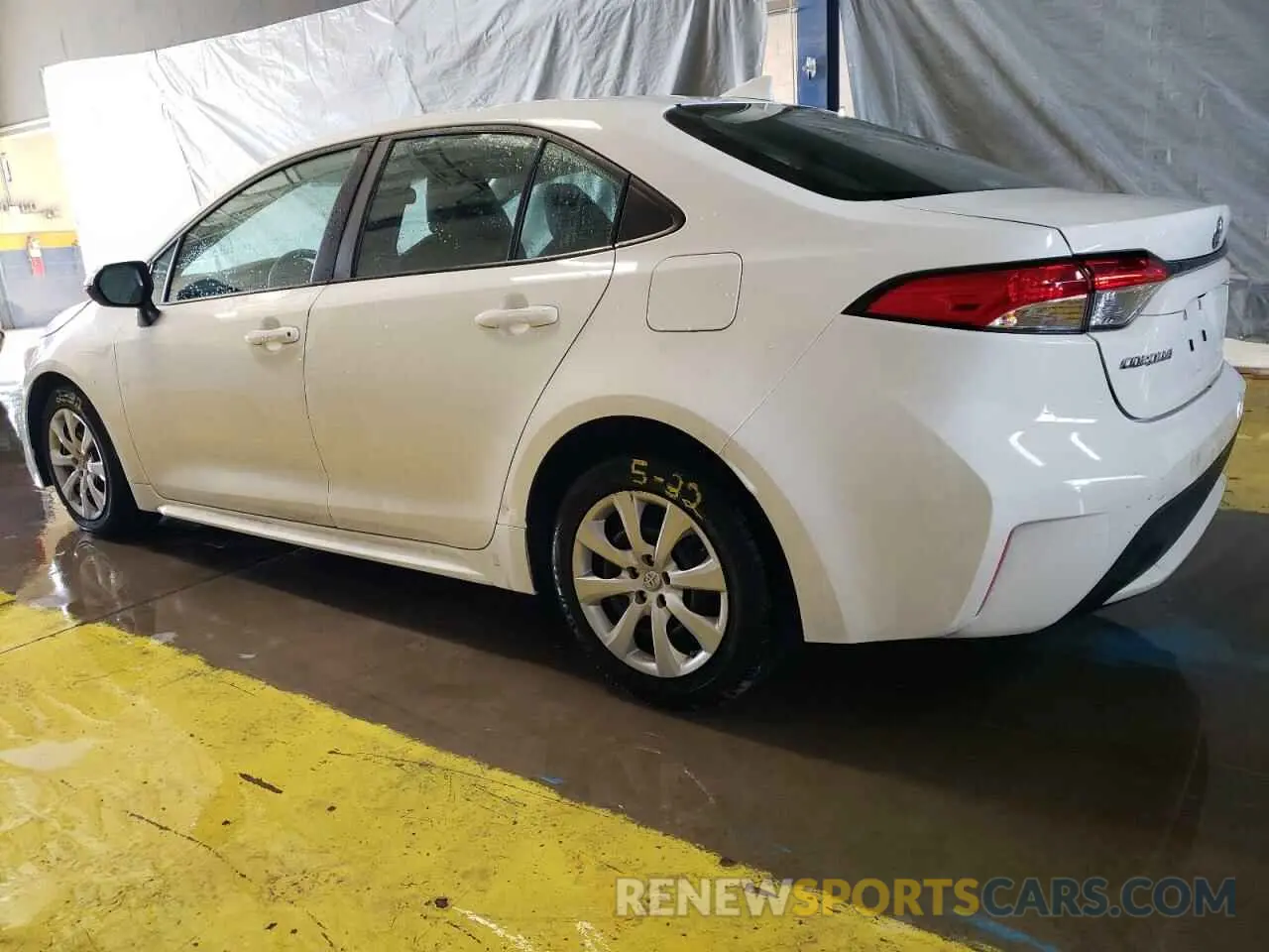 2 Фотография поврежденного автомобиля 5YFEPMAE2NP295635 TOYOTA COROLLA 2022