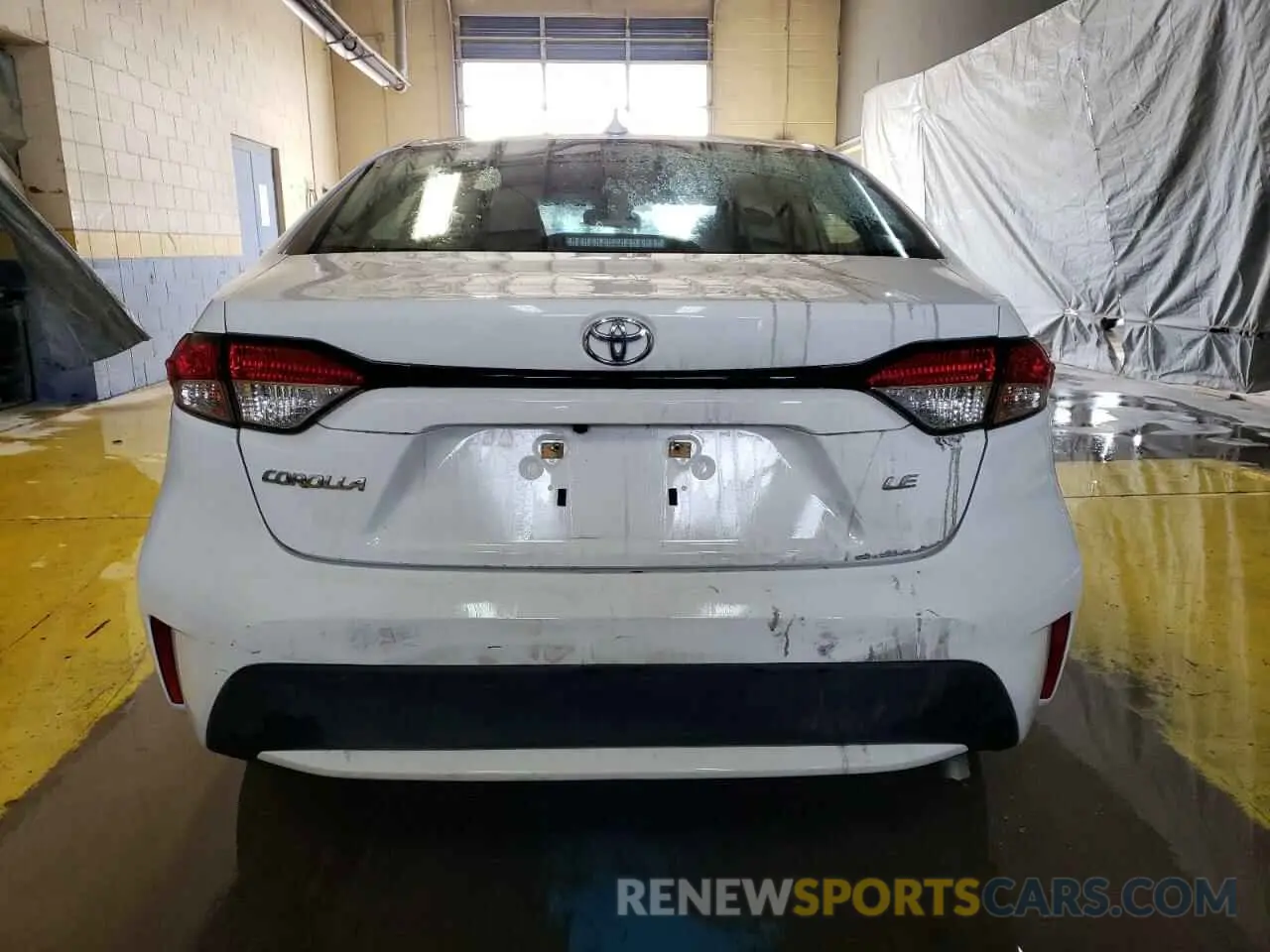 6 Фотография поврежденного автомобиля 5YFEPMAE2NP295635 TOYOTA COROLLA 2022