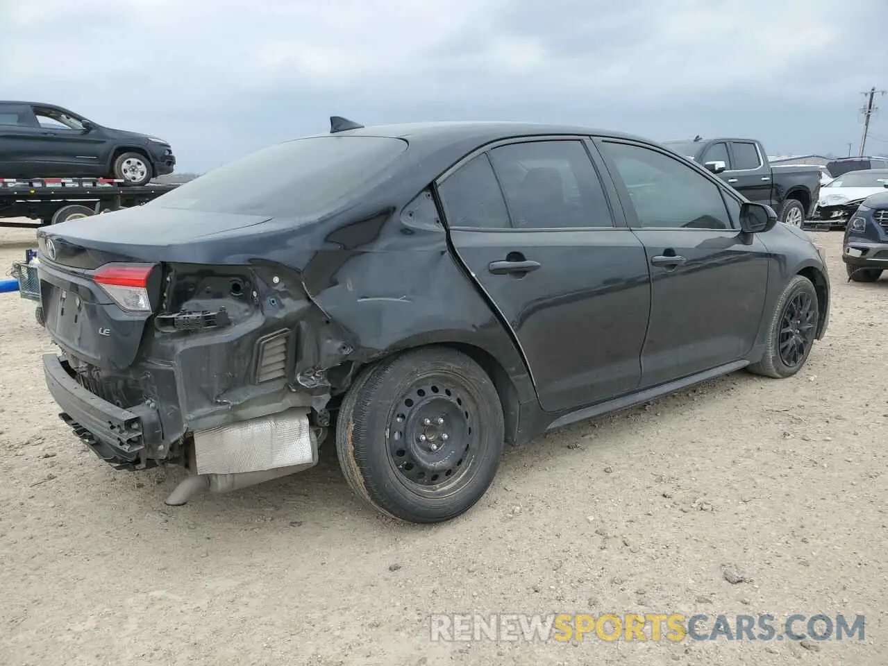 3 Фотография поврежденного автомобиля 5YFEPMAE2NP295943 TOYOTA COROLLA 2022