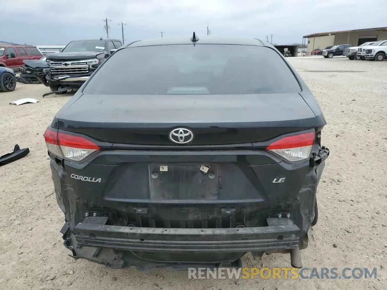 6 Фотография поврежденного автомобиля 5YFEPMAE2NP295943 TOYOTA COROLLA 2022