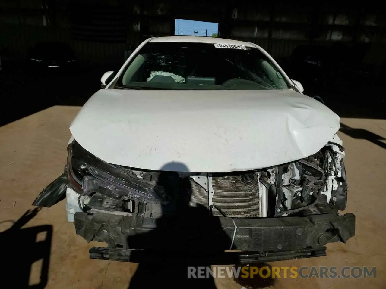 5 Photograph of a damaged car 5YFEPMAE2NP306861 TOYOTA COROLLA 2022