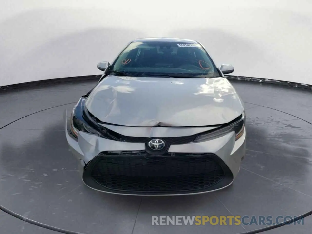5 Photograph of a damaged car 5YFEPMAE2NP318007 TOYOTA COROLLA 2022