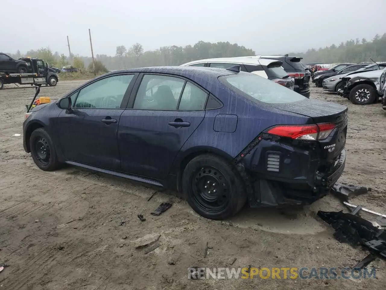 2 Photograph of a damaged car 5YFEPMAE2NP323661 TOYOTA COROLLA 2022