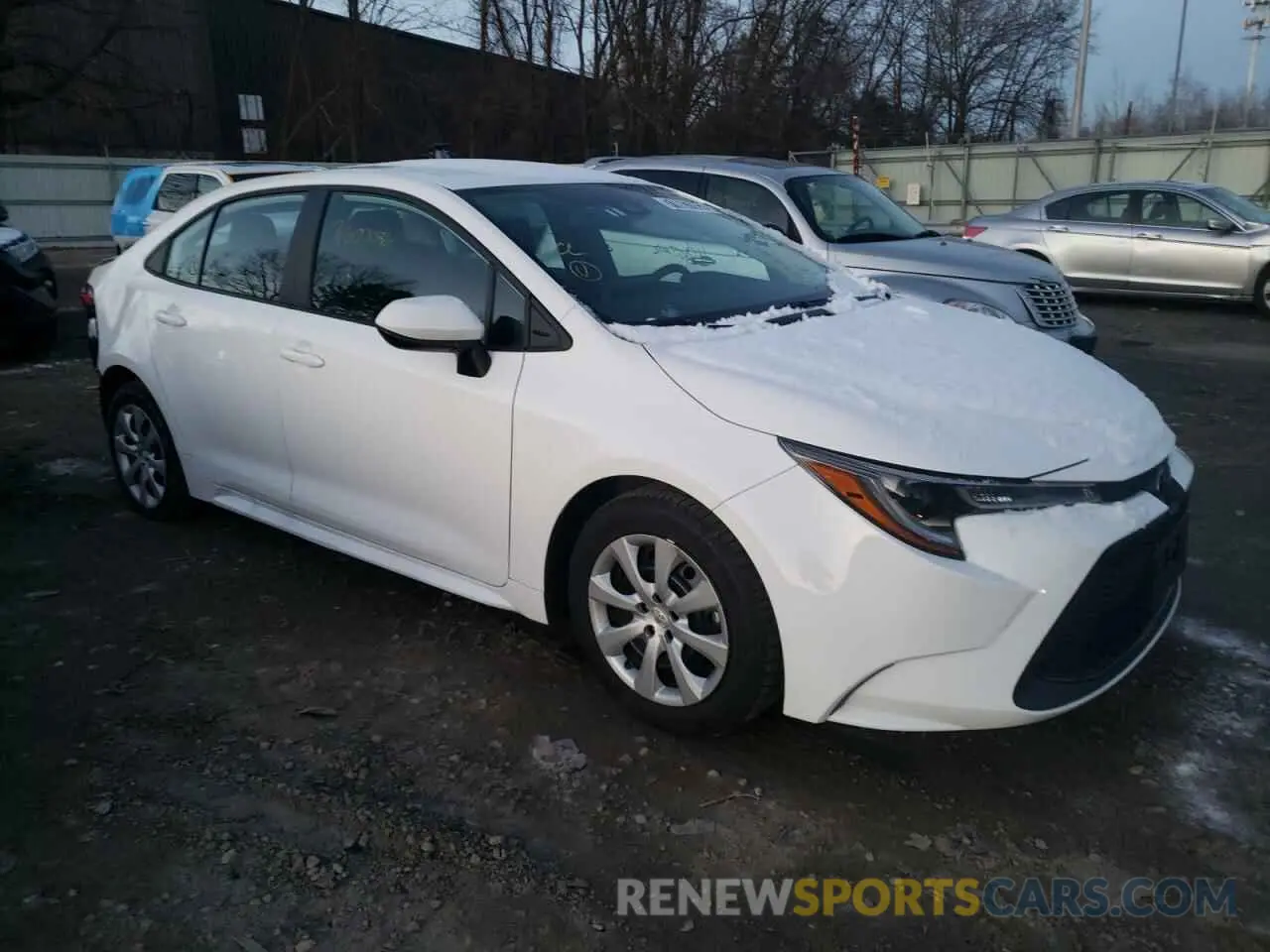 4 Photograph of a damaged car 5YFEPMAE2NP333560 TOYOTA COROLLA 2022