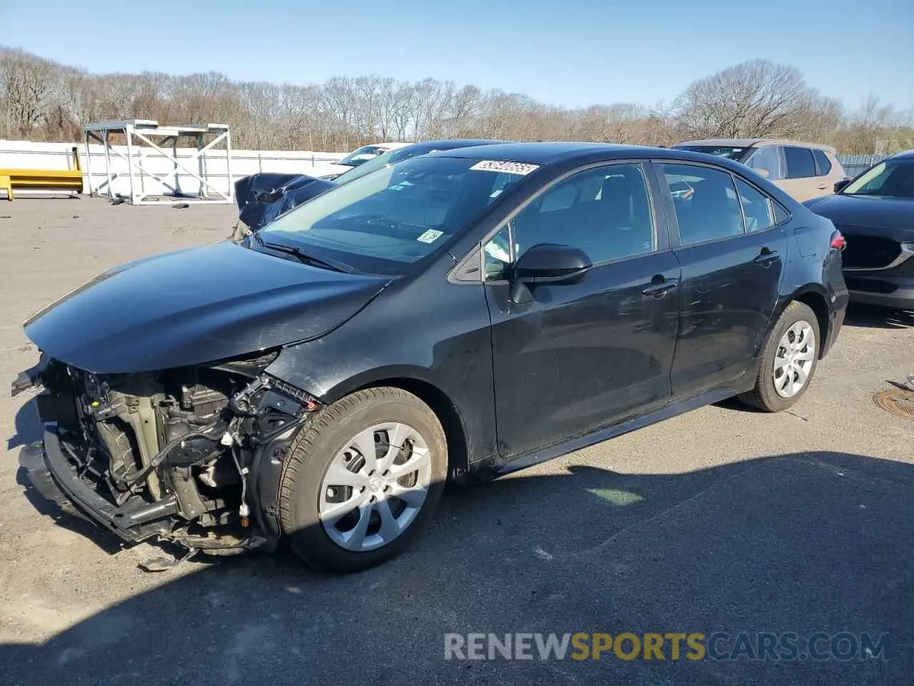 1 Photograph of a damaged car 5YFEPMAE2NP341092 TOYOTA COROLLA 2022