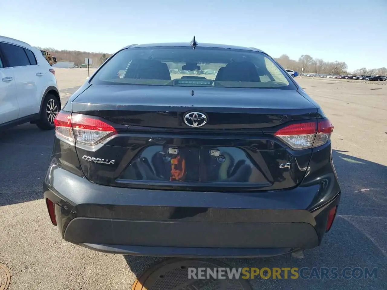 6 Photograph of a damaged car 5YFEPMAE2NP341092 TOYOTA COROLLA 2022