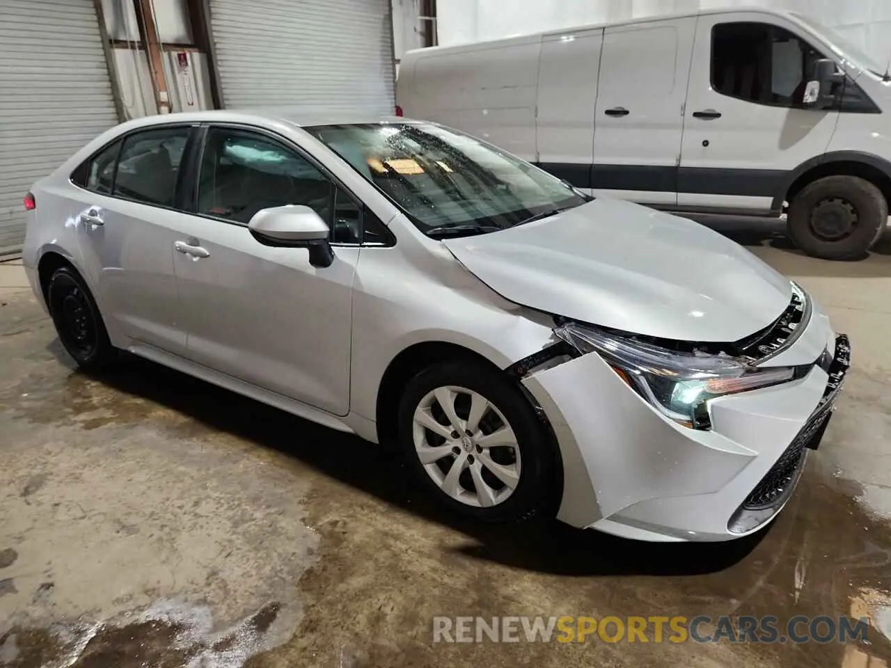 4 Photograph of a damaged car 5YFEPMAE2NP341917 TOYOTA COROLLA 2022