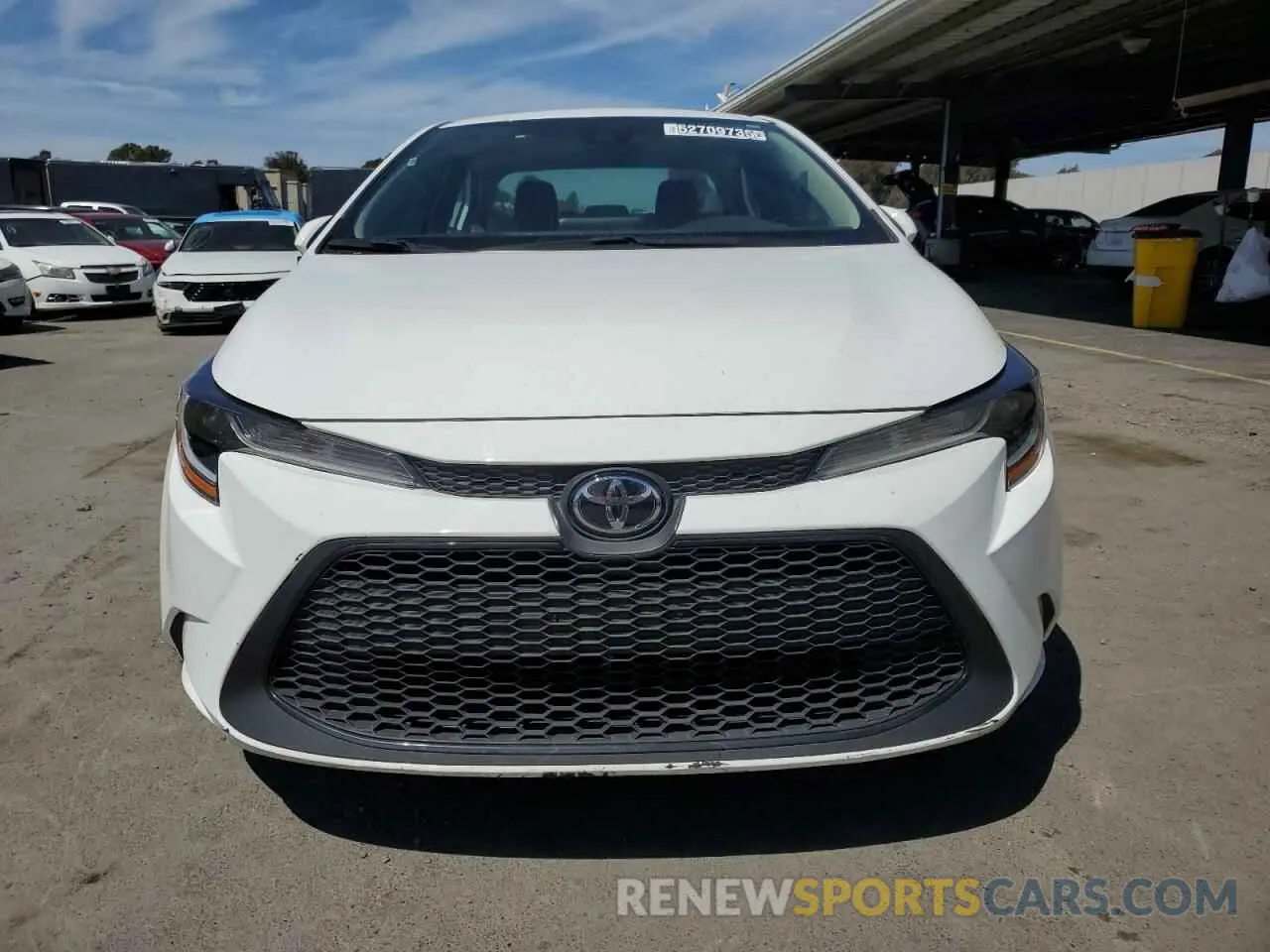 5 Photograph of a damaged car 5YFEPMAE2NP349306 TOYOTA COROLLA 2022