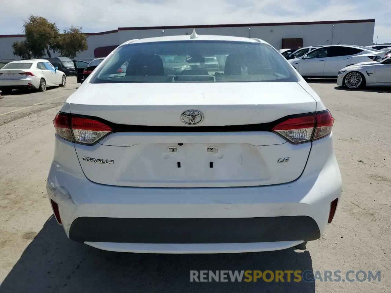 6 Photograph of a damaged car 5YFEPMAE2NP349306 TOYOTA COROLLA 2022