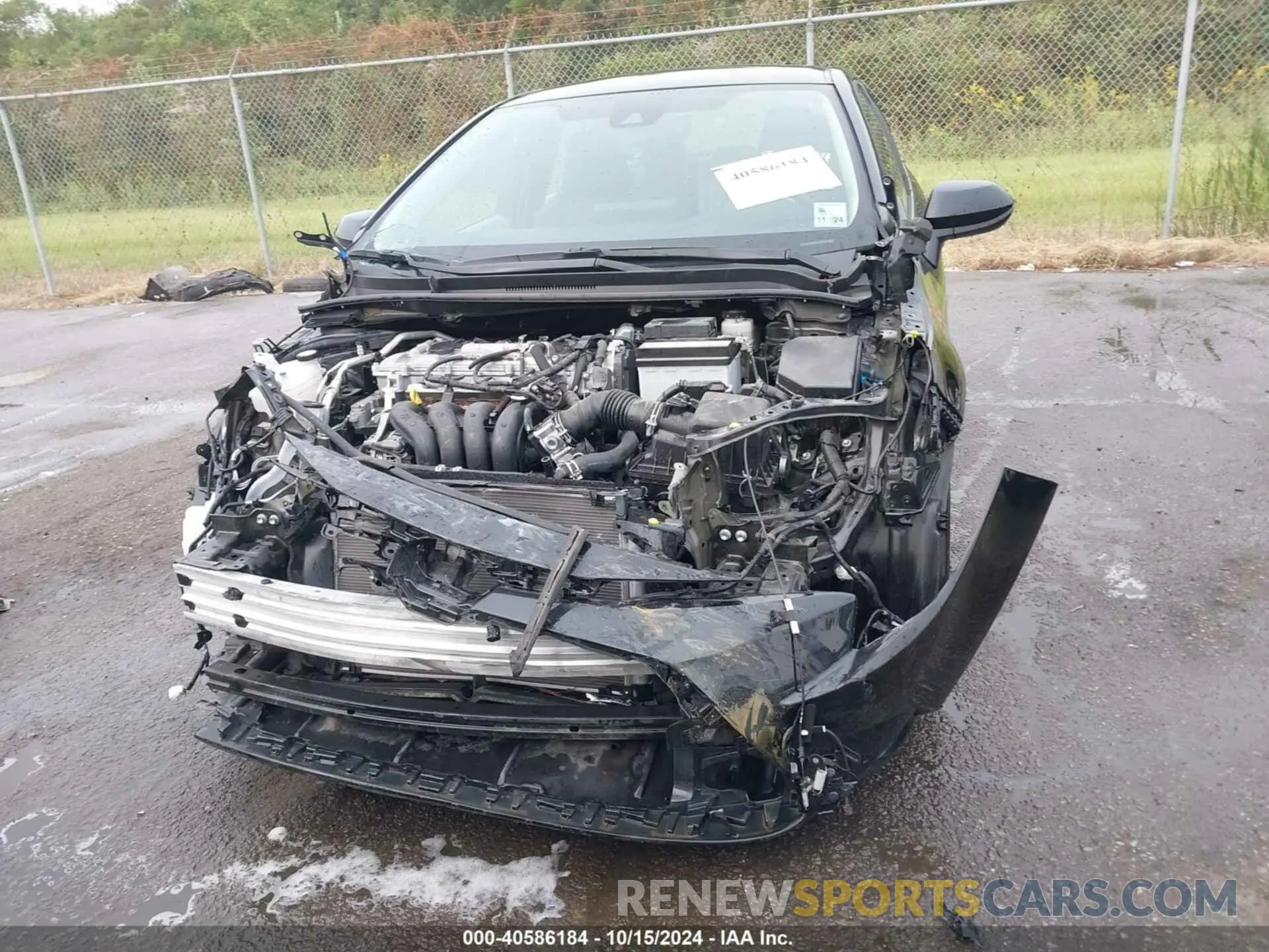 13 Photograph of a damaged car 5YFEPMAE2NP351945 TOYOTA COROLLA 2022