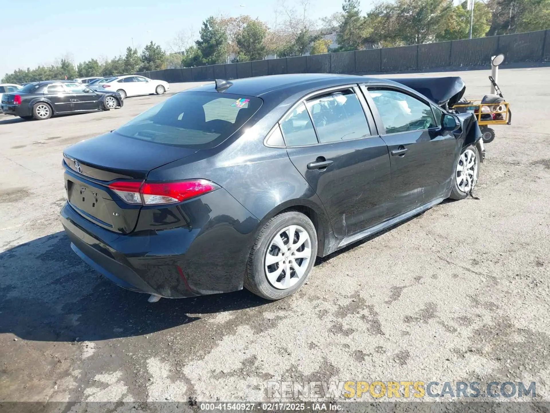 4 Фотография поврежденного автомобиля 5YFEPMAE2NP373203 TOYOTA COROLLA 2022