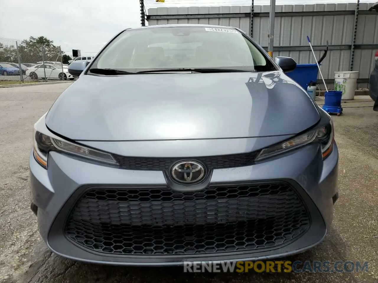 5 Photograph of a damaged car 5YFEPMAE2NP381799 TOYOTA COROLLA 2022