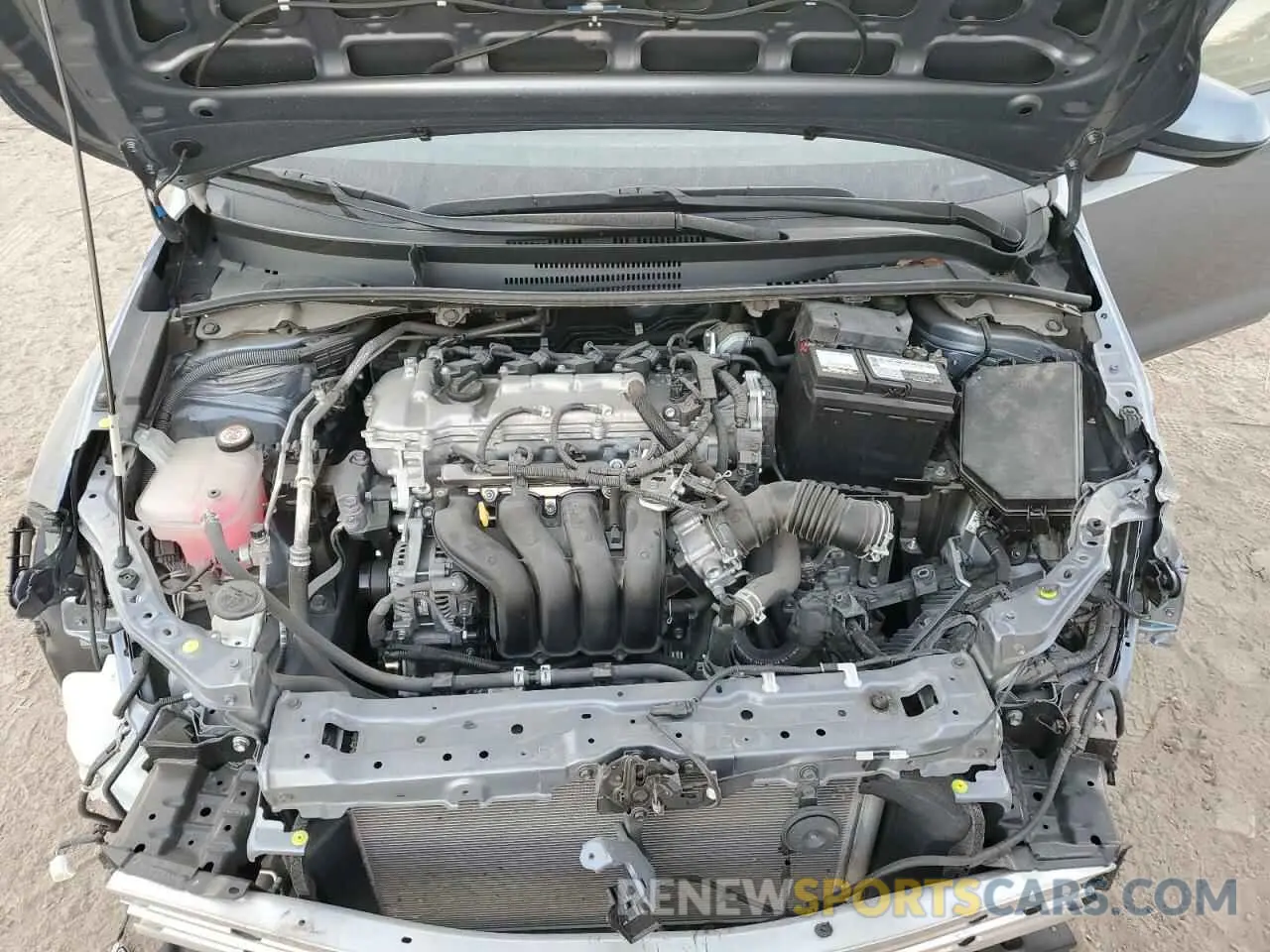 11 Фотография поврежденного автомобиля 5YFEPMAE2NP382628 TOYOTA COROLLA 2022