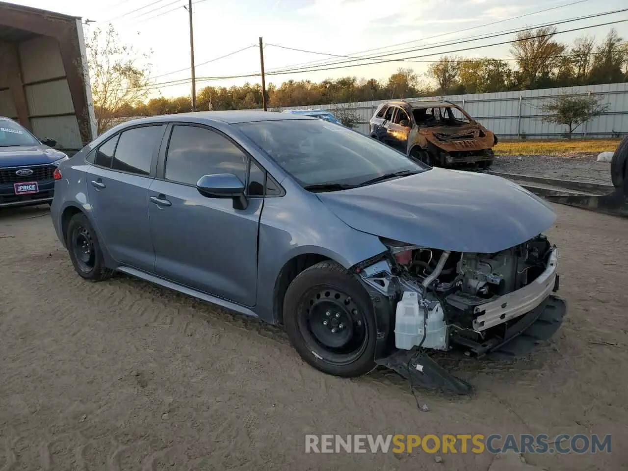 4 Фотография поврежденного автомобиля 5YFEPMAE2NP382628 TOYOTA COROLLA 2022