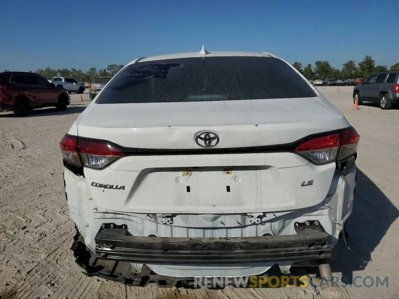 6 Фотография поврежденного автомобиля 5YFEPMAE3NP272901 TOYOTA COROLLA 2022