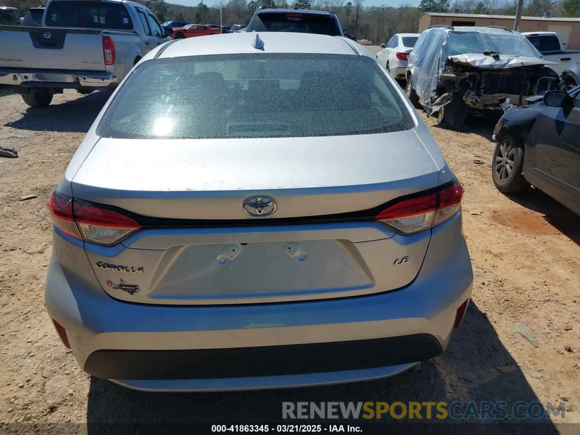 16 Photograph of a damaged car 5YFEPMAE3NP277998 TOYOTA COROLLA 2022