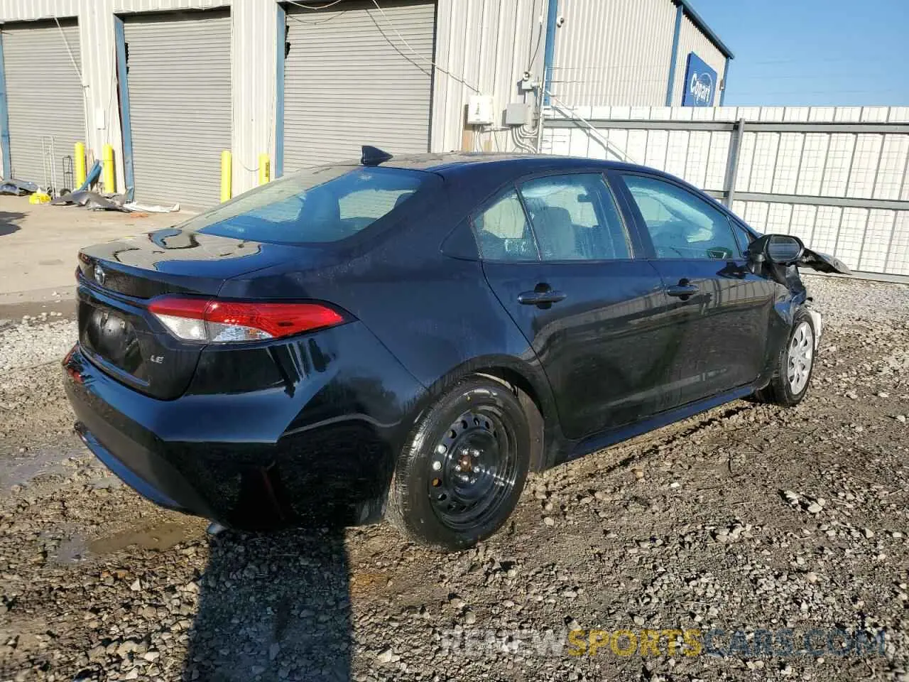 3 Photograph of a damaged car 5YFEPMAE3NP278021 TOYOTA COROLLA 2022
