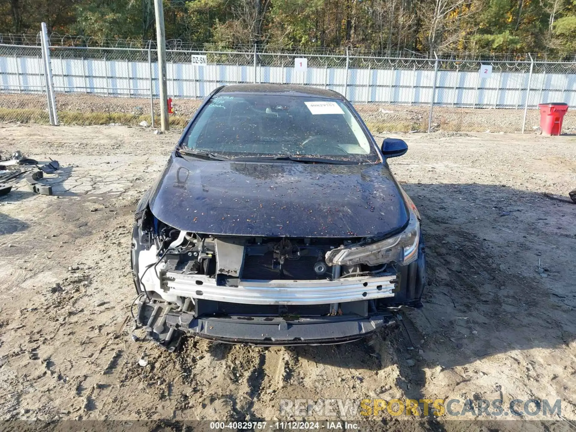 13 Photograph of a damaged car 5YFEPMAE3NP279136 TOYOTA COROLLA 2022