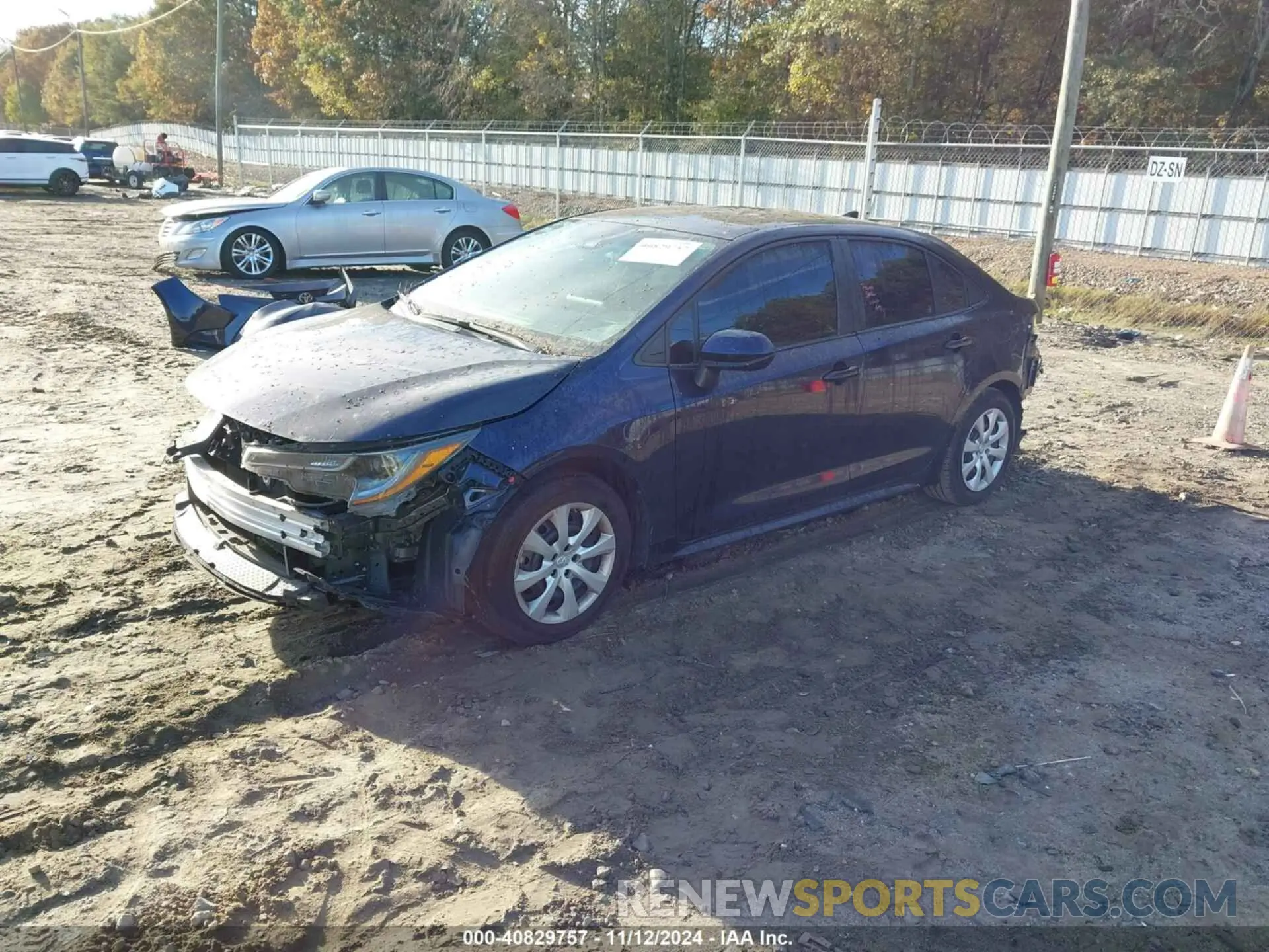 2 Photograph of a damaged car 5YFEPMAE3NP279136 TOYOTA COROLLA 2022
