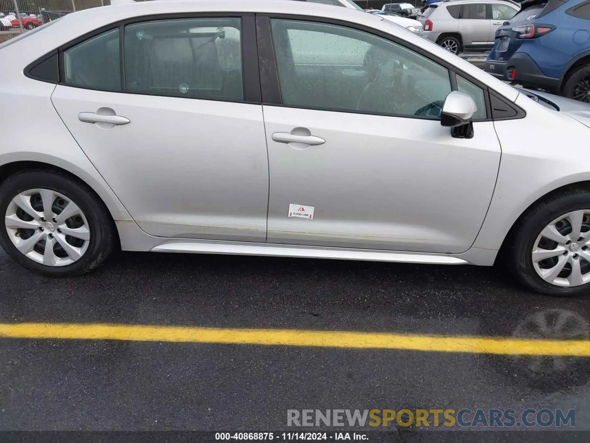 6 Photograph of a damaged car 5YFEPMAE3NP282828 TOYOTA COROLLA 2022