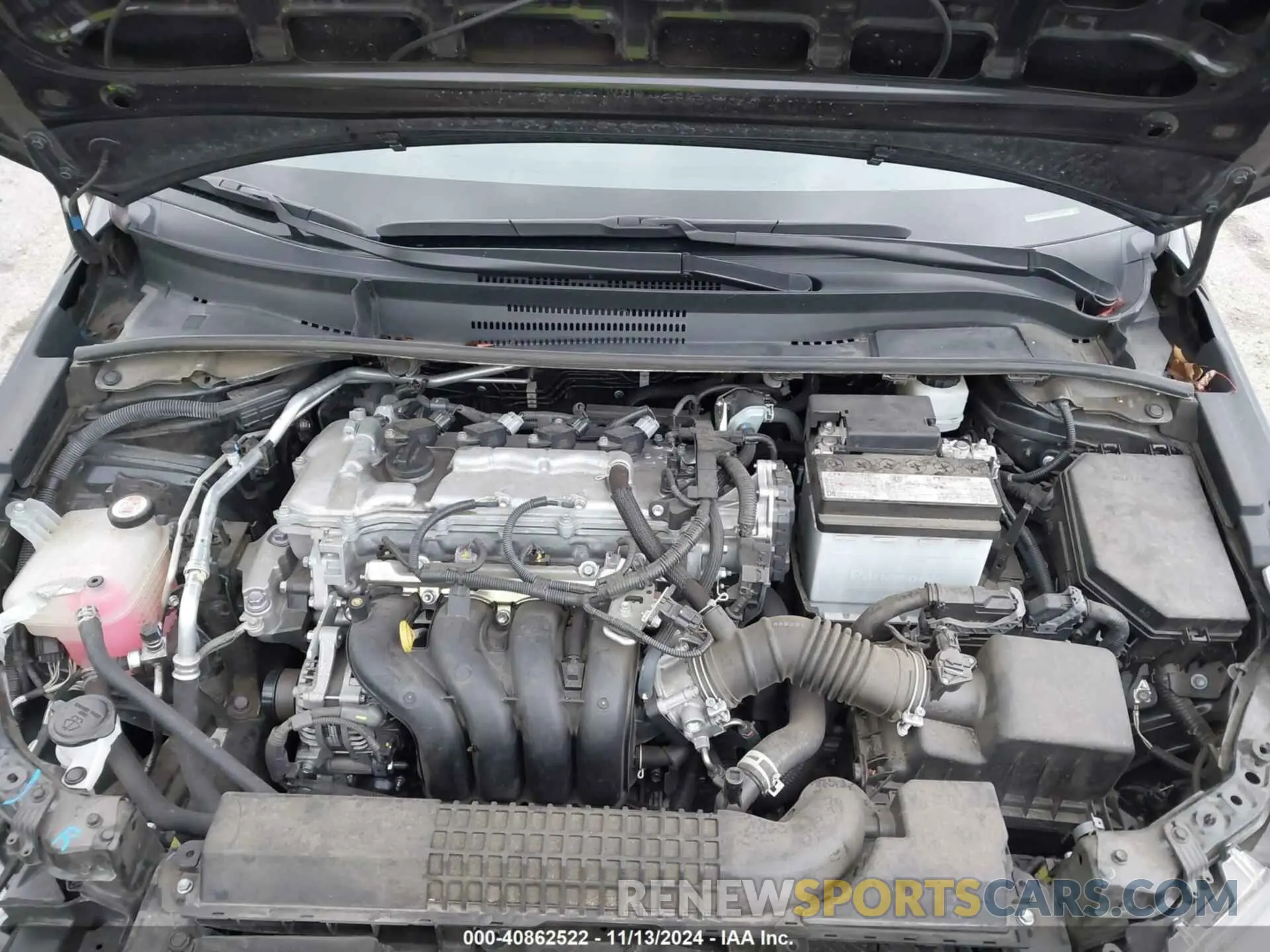 10 Фотография поврежденного автомобиля 5YFEPMAE3NP287110 TOYOTA COROLLA 2022