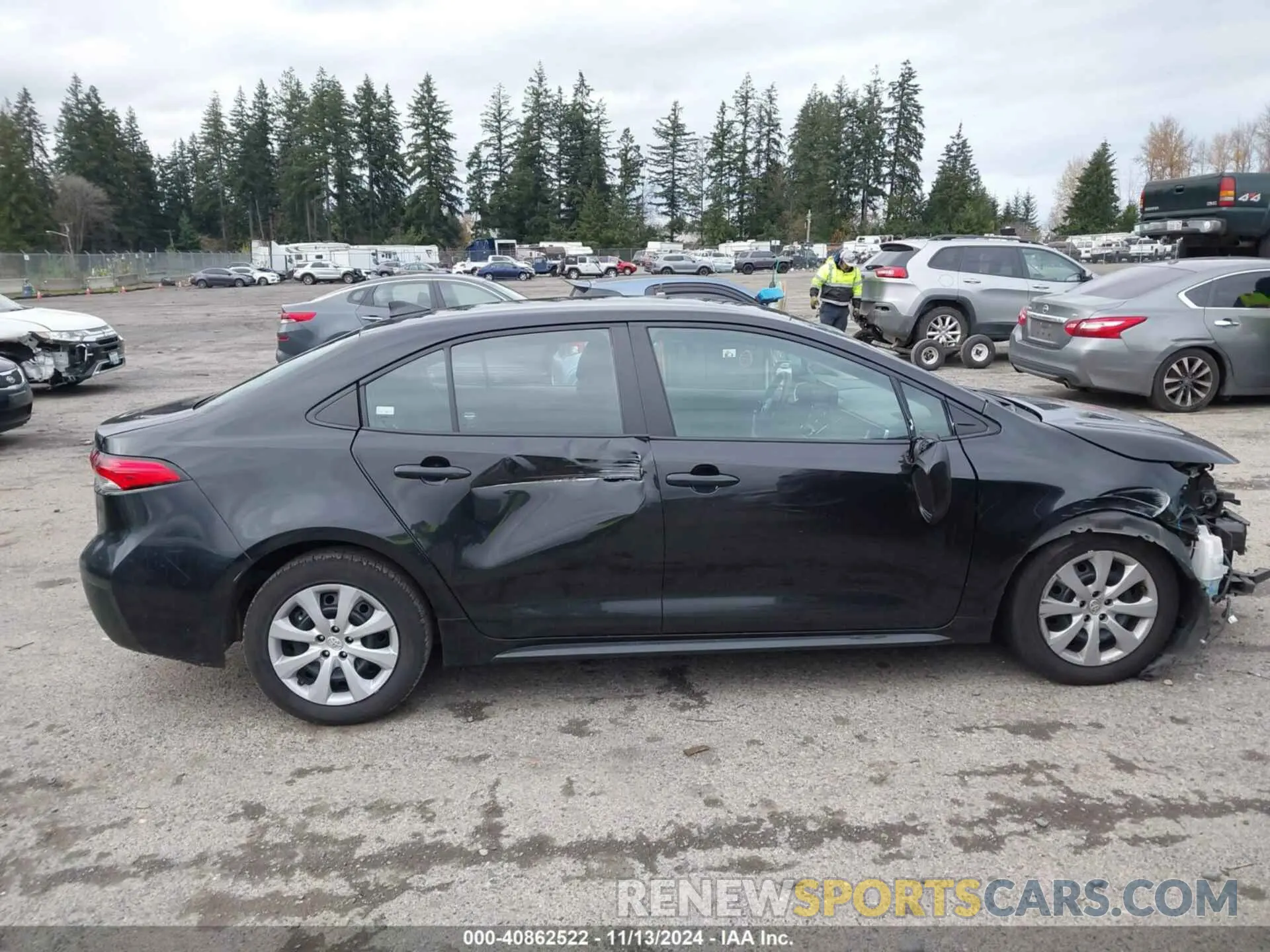 14 Фотография поврежденного автомобиля 5YFEPMAE3NP287110 TOYOTA COROLLA 2022