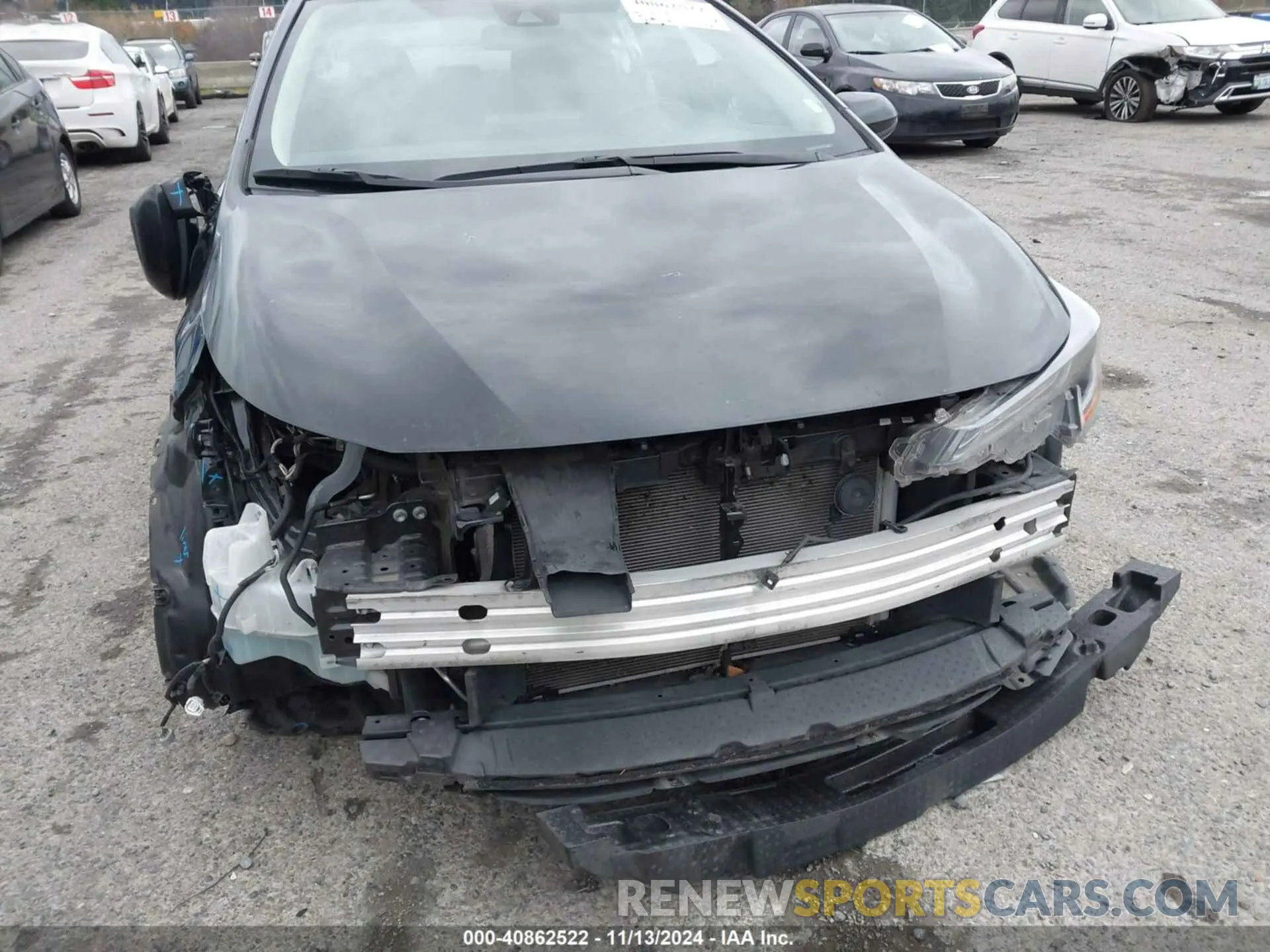 6 Фотография поврежденного автомобиля 5YFEPMAE3NP287110 TOYOTA COROLLA 2022