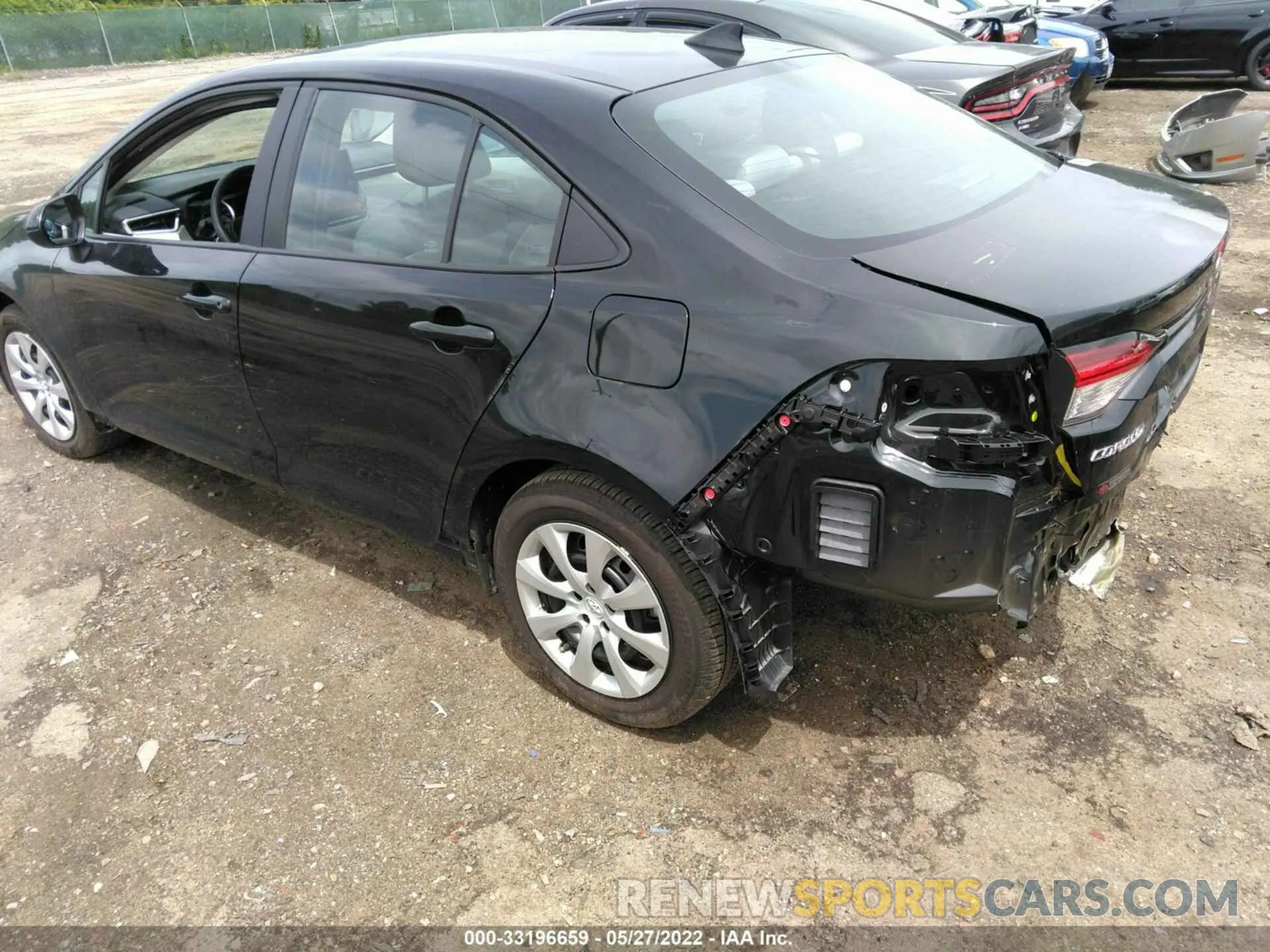 3 Фотография поврежденного автомобиля 5YFEPMAE3NP291013 TOYOTA COROLLA 2022