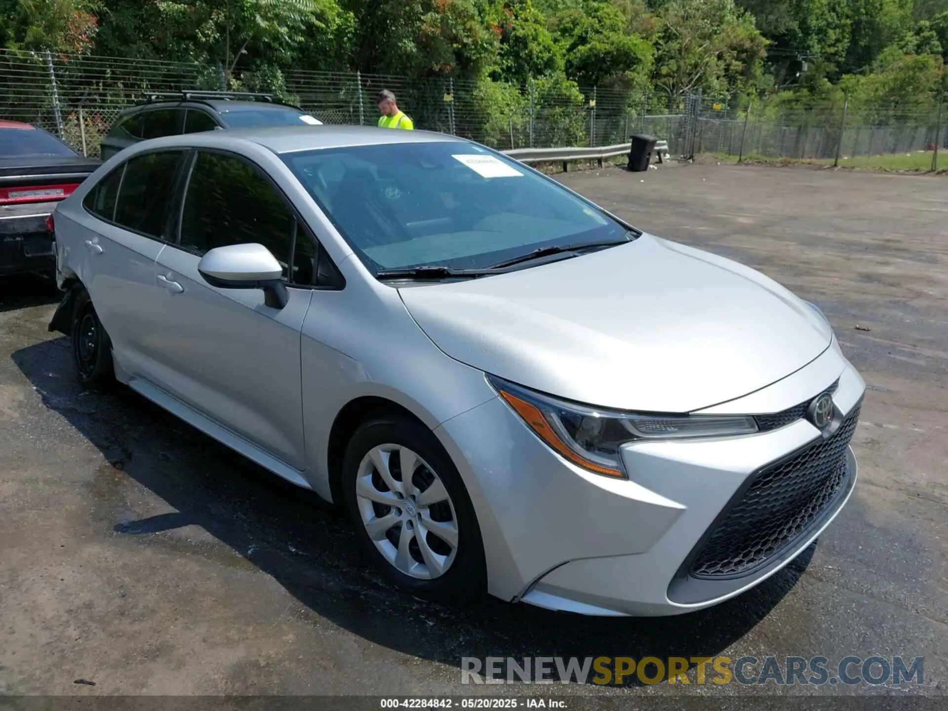 1 Фотография поврежденного автомобиля 5YFEPMAE3NP291772 TOYOTA COROLLA 2022